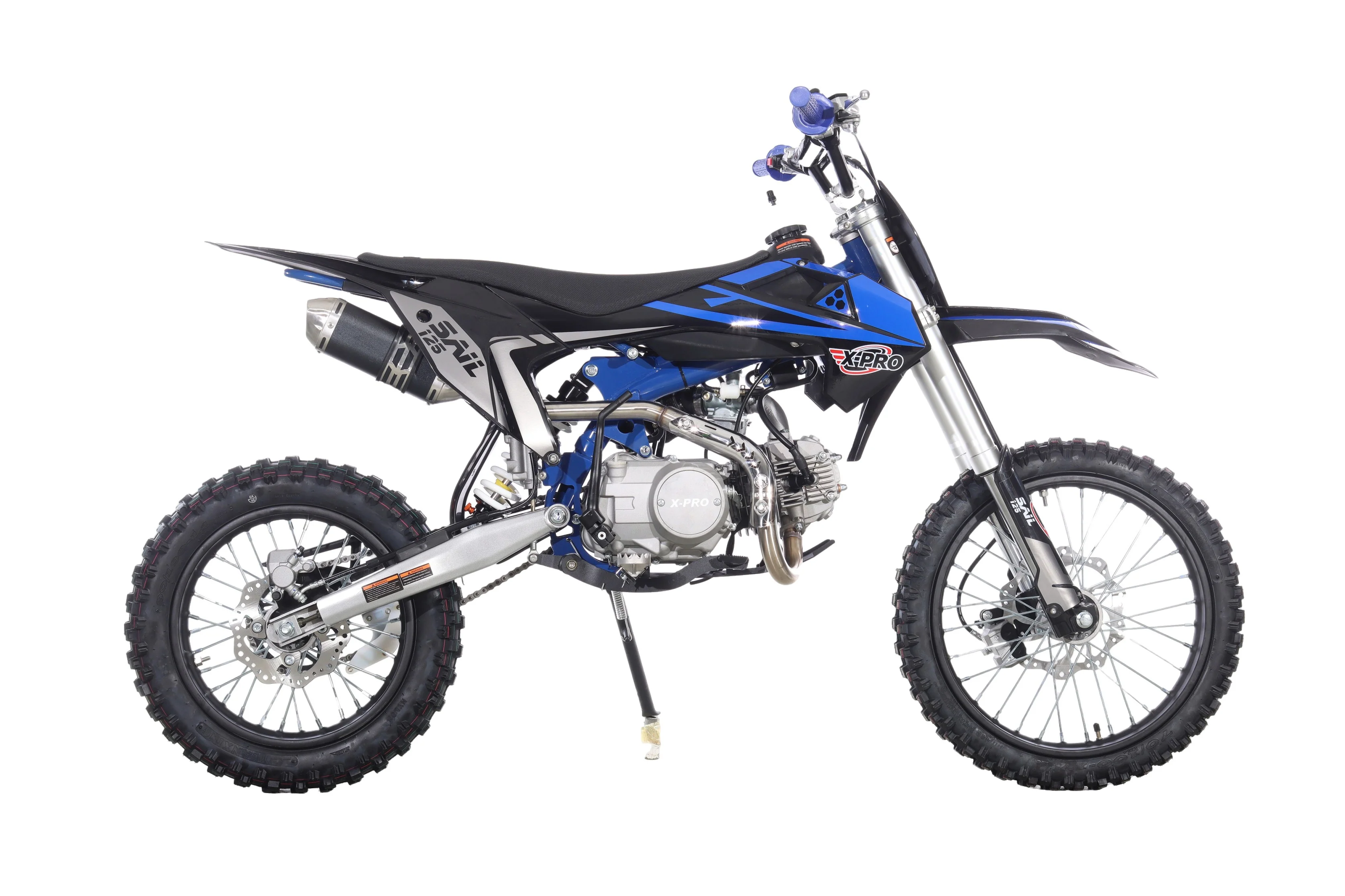 Free Shipping! X-PRO Sail 125 125cc Dirt Bike with 4-speed Manual Transmission! Kick Start, Big 17in/14in Tires! Zongshen Brand Engine! - Image 12