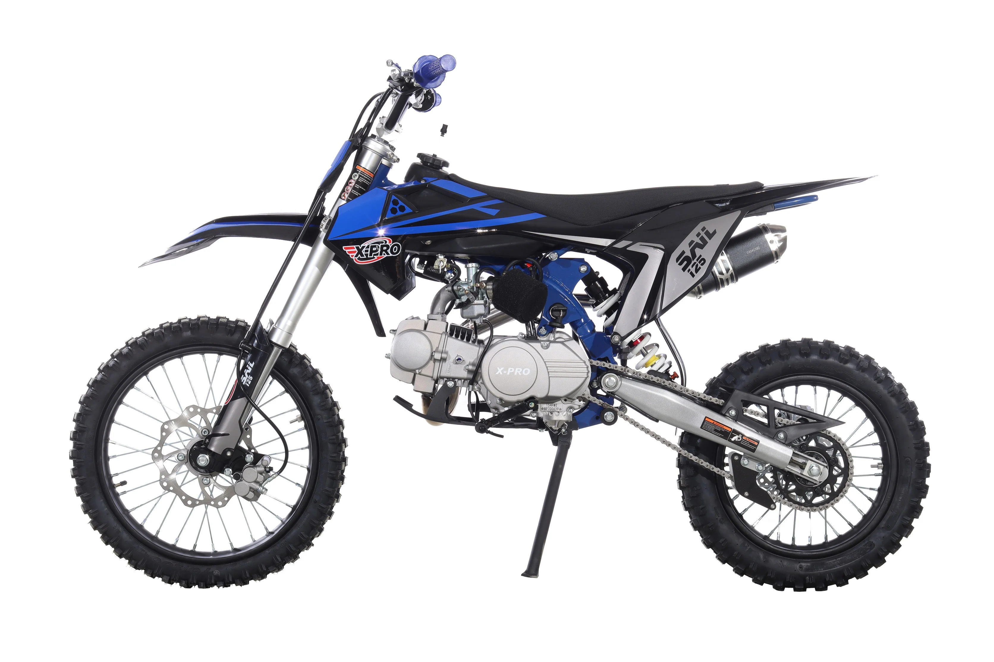 Free Shipping! X-PRO Sail 125 125cc Dirt Bike with 4-speed Manual Transmission! Kick Start, Big 17in/14in Tires! Zongshen Brand Engine! - Image 16