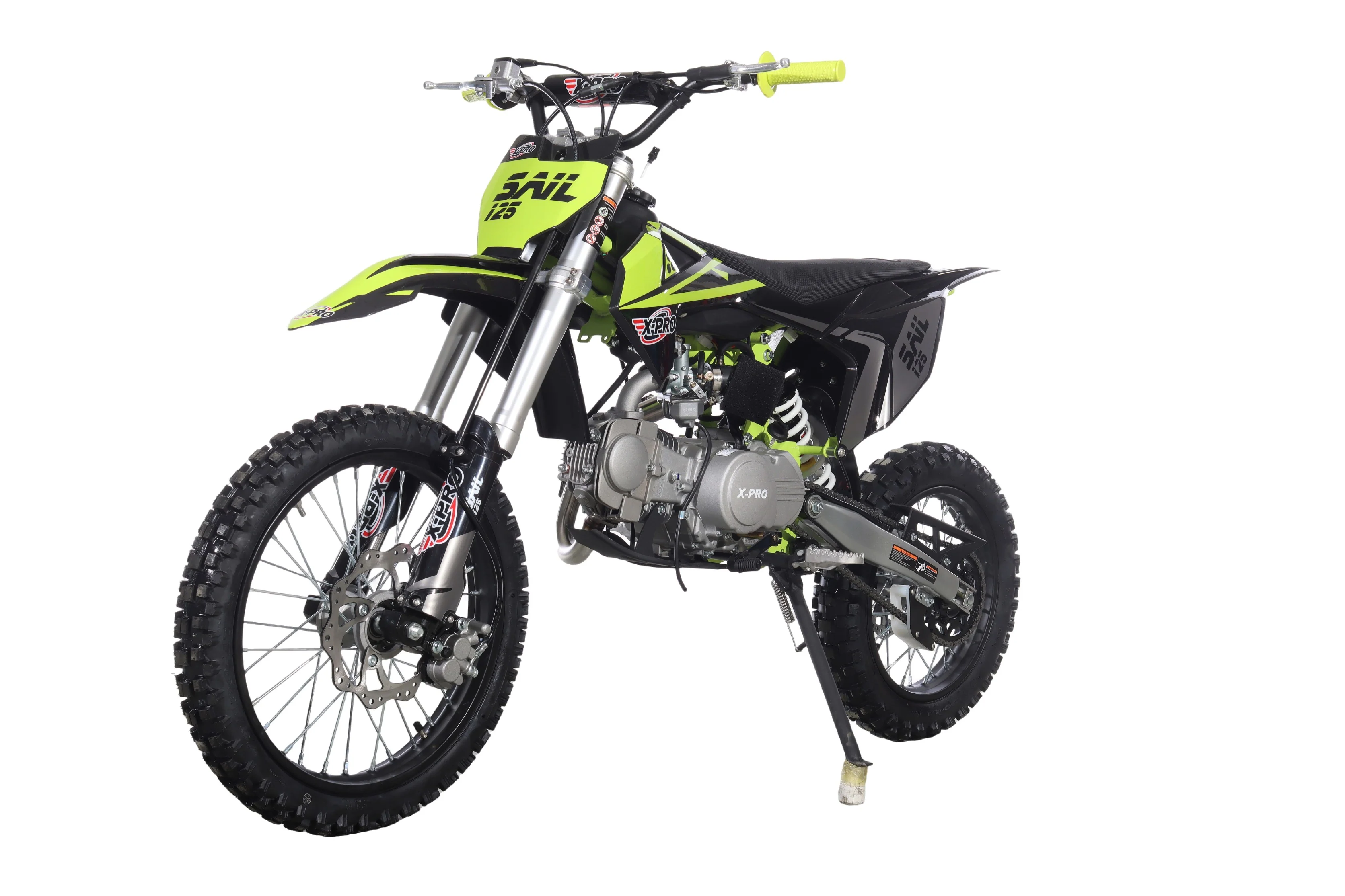 Free Shipping! X-PRO Sail 125 125cc Dirt Bike with 4-speed Manual Transmission! Kick Start, Big 17in/14in Tires! Zongshen Brand Engine! - Image 17