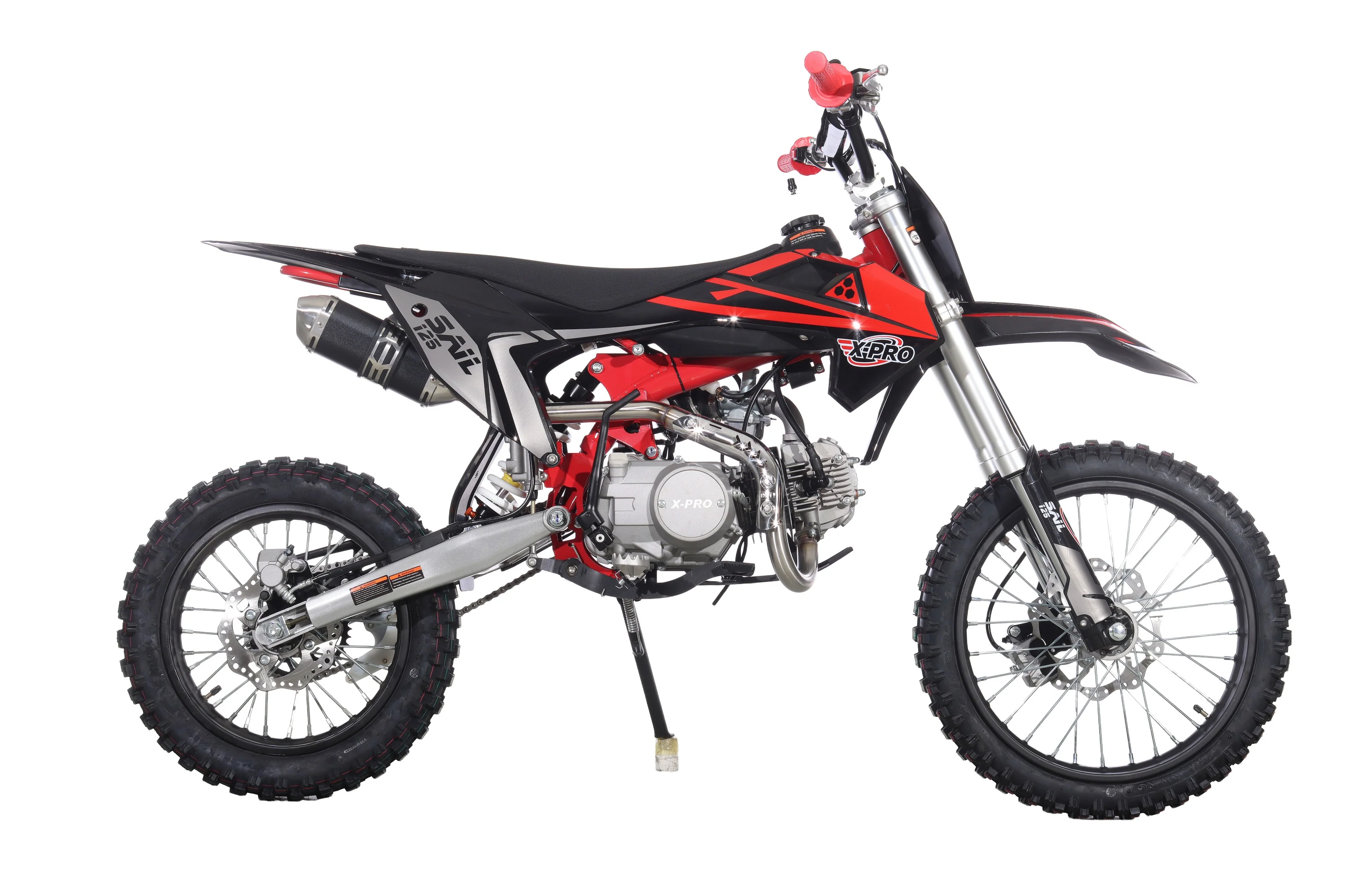 Free Shipping! X-PRO Sail 125 125cc Dirt Bike with 4-speed Manual Transmission! Kick Start, Big 17in/14in Tires! Zongshen Brand Engine! - Image 36