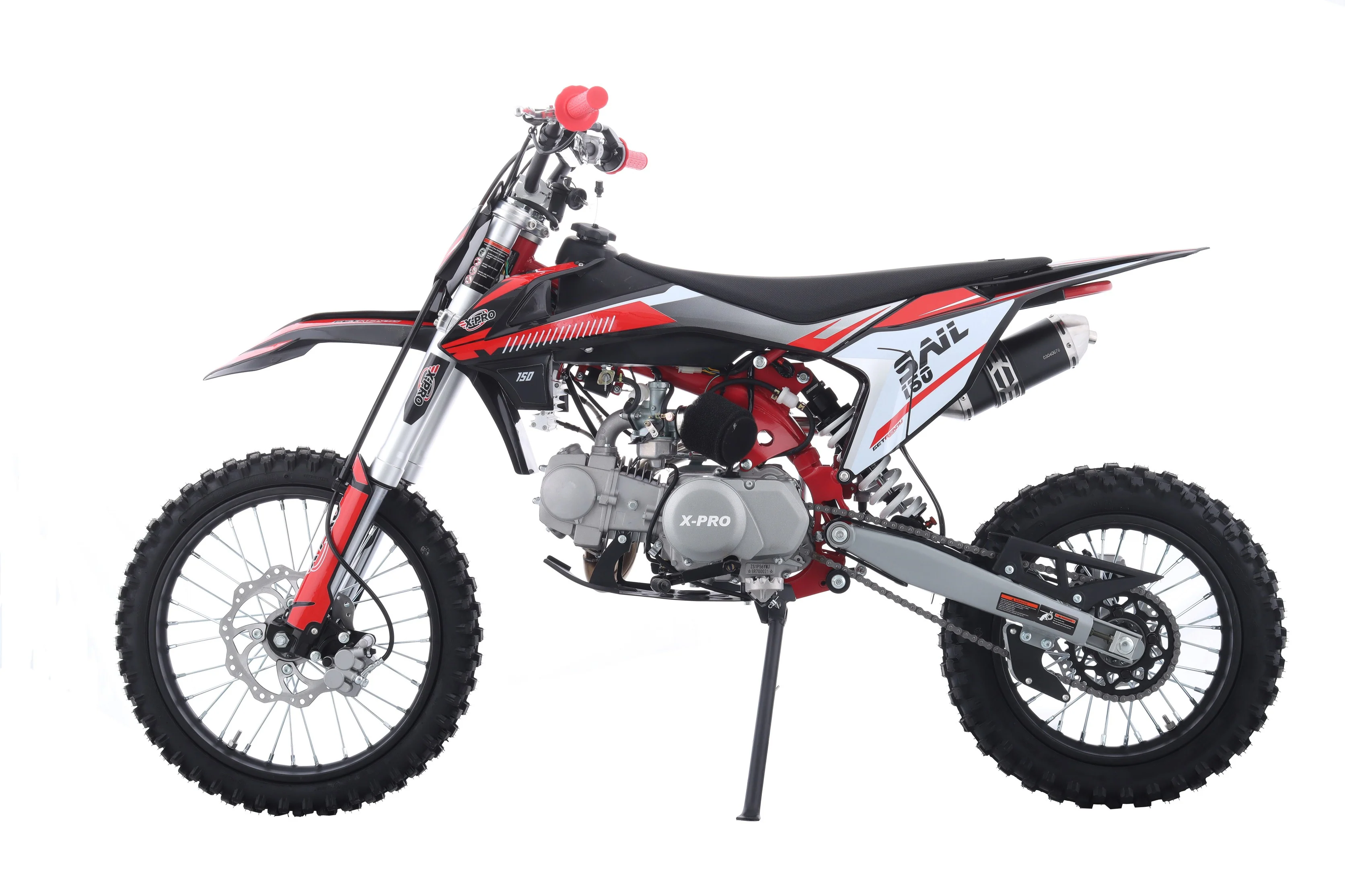 Free Shipping! X-PRO Sail 150 Dirt Bike with 4-speed Manual Transmission! Kick Start, Big 17in/14in Tires! Zongshen Brand Engine! - Image 20