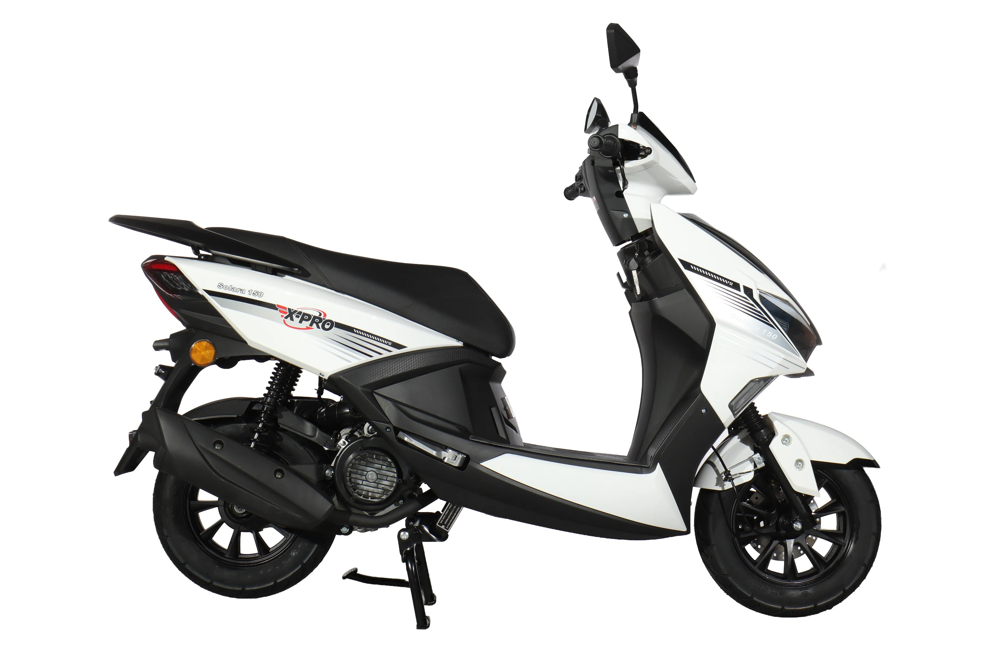 Free Shipping! X-PRO Solara 150cc Moped Scooter with 10" Wheels! Electric/Kick Start, Large LED Headlights! - Image 14