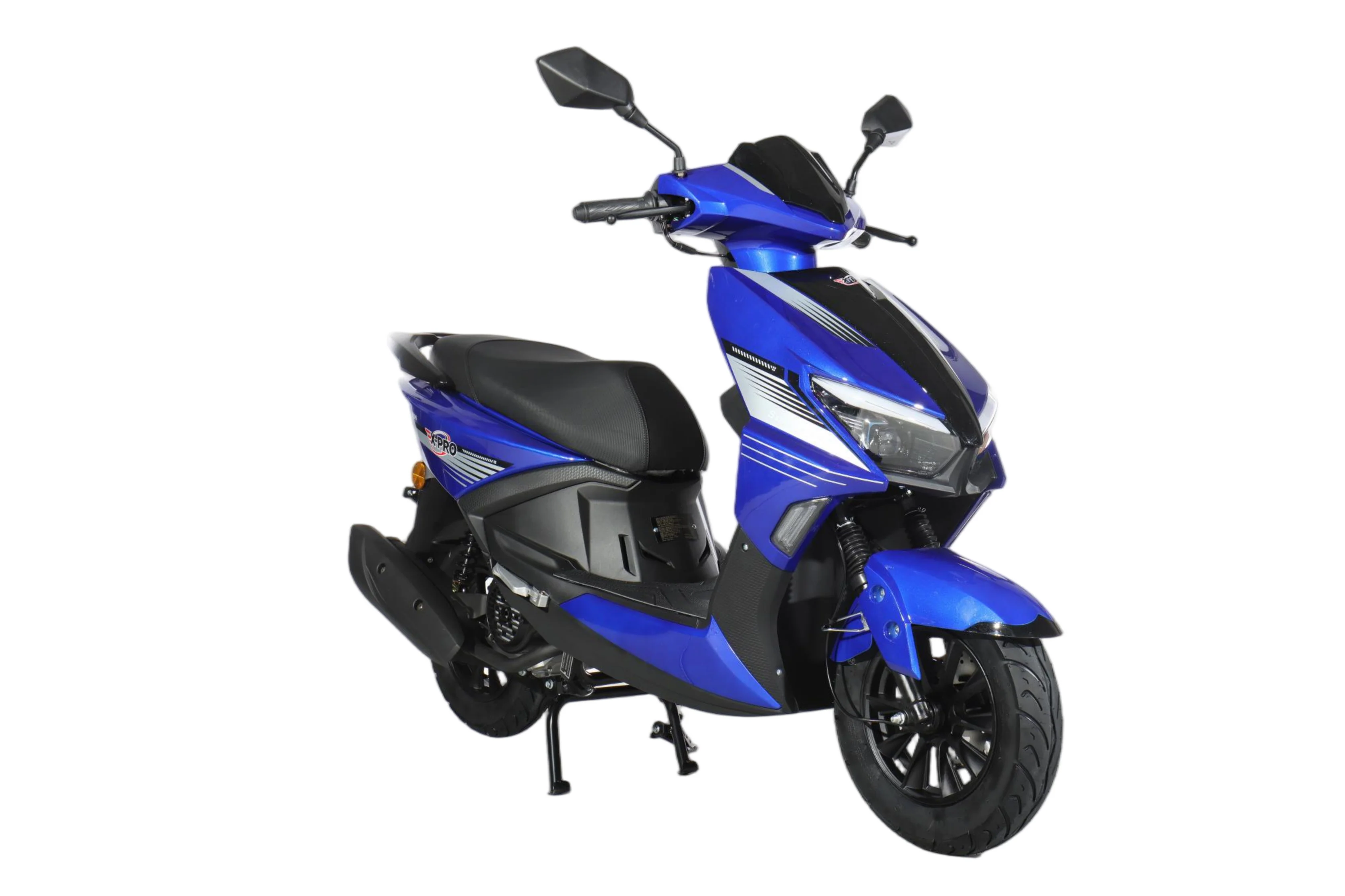 Free Shipping! X-PRO Solara 150cc Moped Scooter with 10" Wheels! Electric/Kick Start, Large LED Headlights! - Image 27