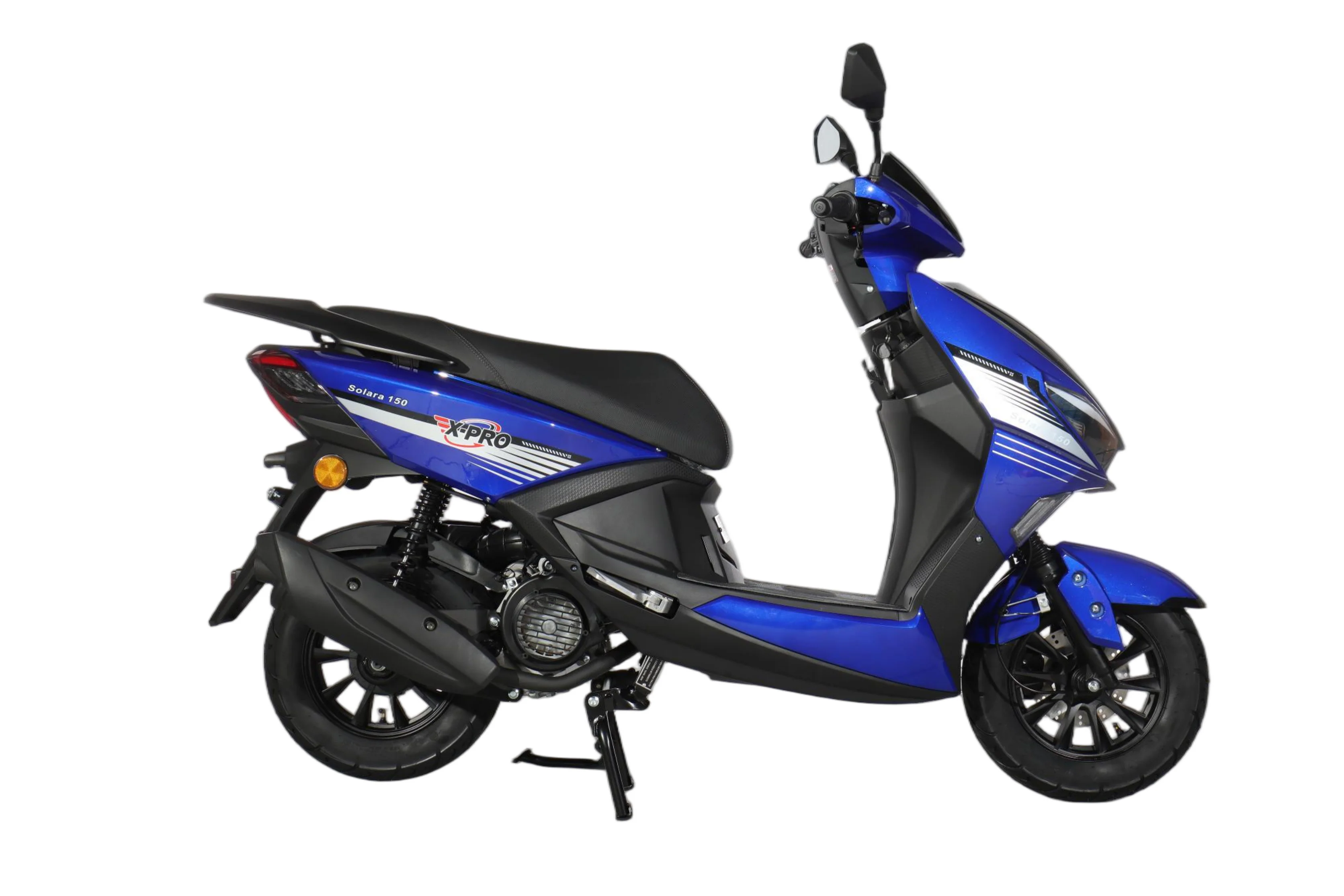 Free Shipping! X-PRO Solara 150cc Moped Scooter with 10" Wheels! Electric/Kick Start, Large LED Headlights! - Image 28
