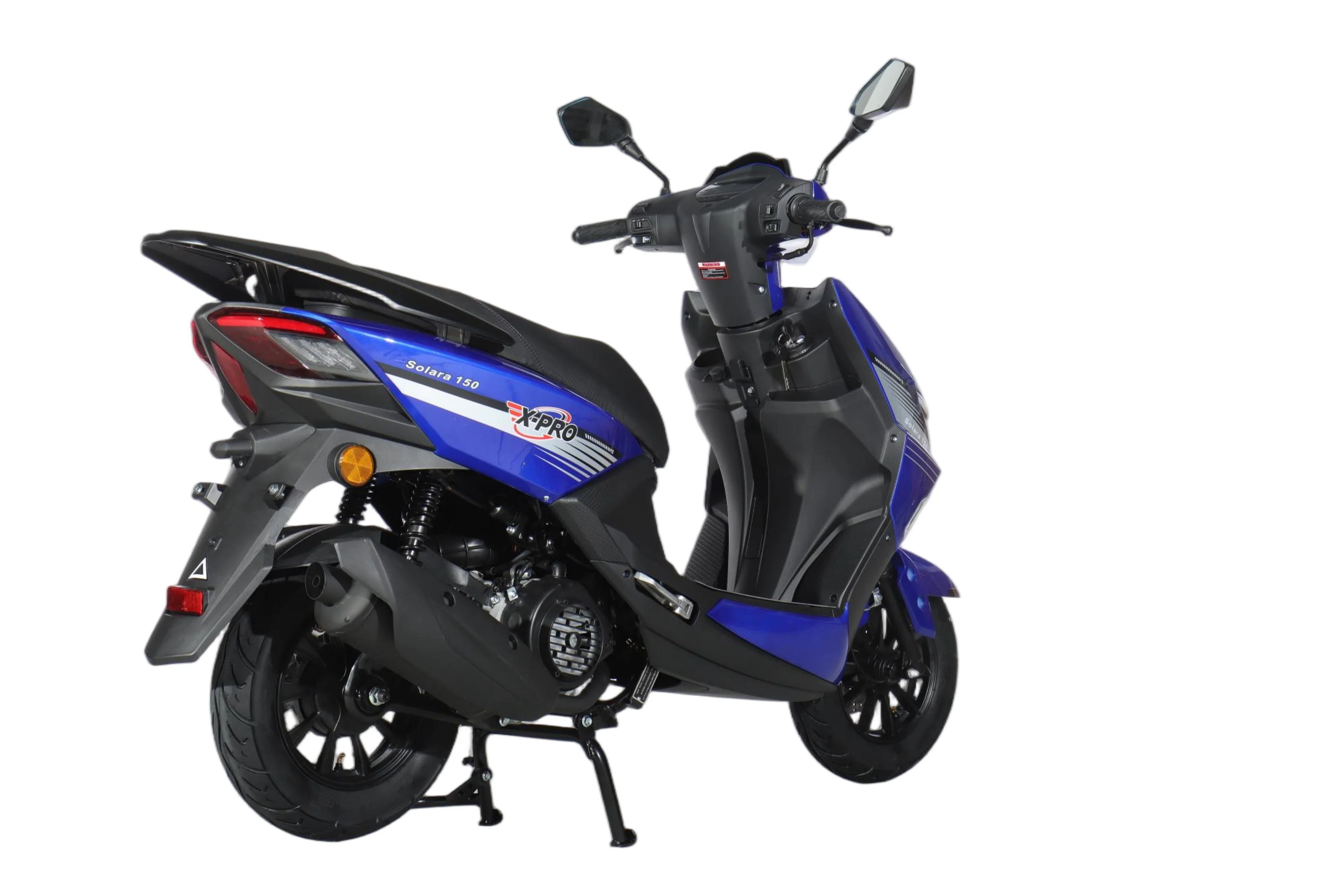 Free Shipping! X-PRO Solara 150cc Moped Scooter with 10" Wheels! Electric/Kick Start, Large LED Headlights! - Image 29