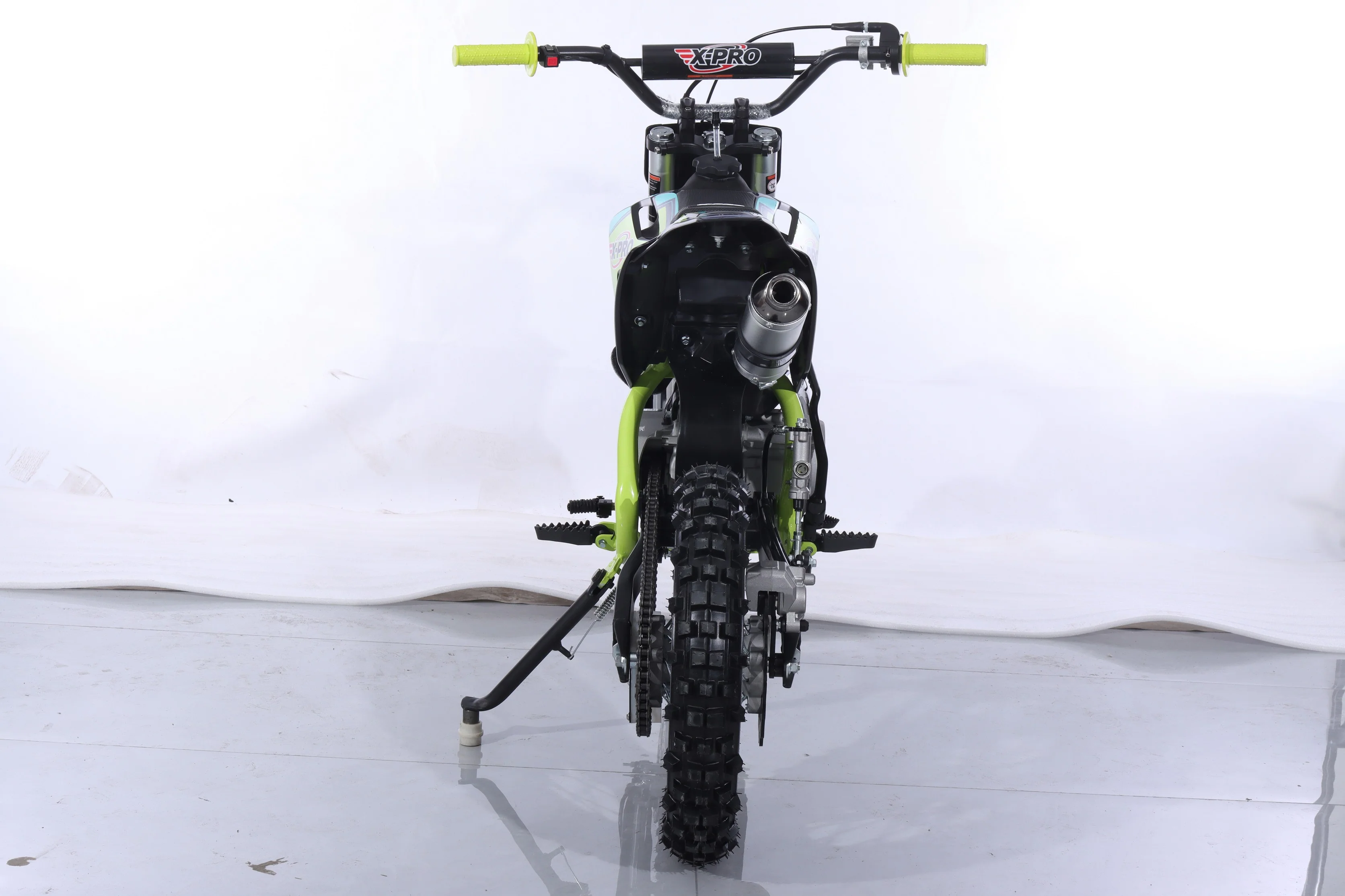 Free Shipping! X-PRO Storm 125cc Dirt Bike with 4-Speed Semi-Automatic Transmission, Kick Start, Big 14in/12in Tires! Zongshen Brand Engine! - Image 14