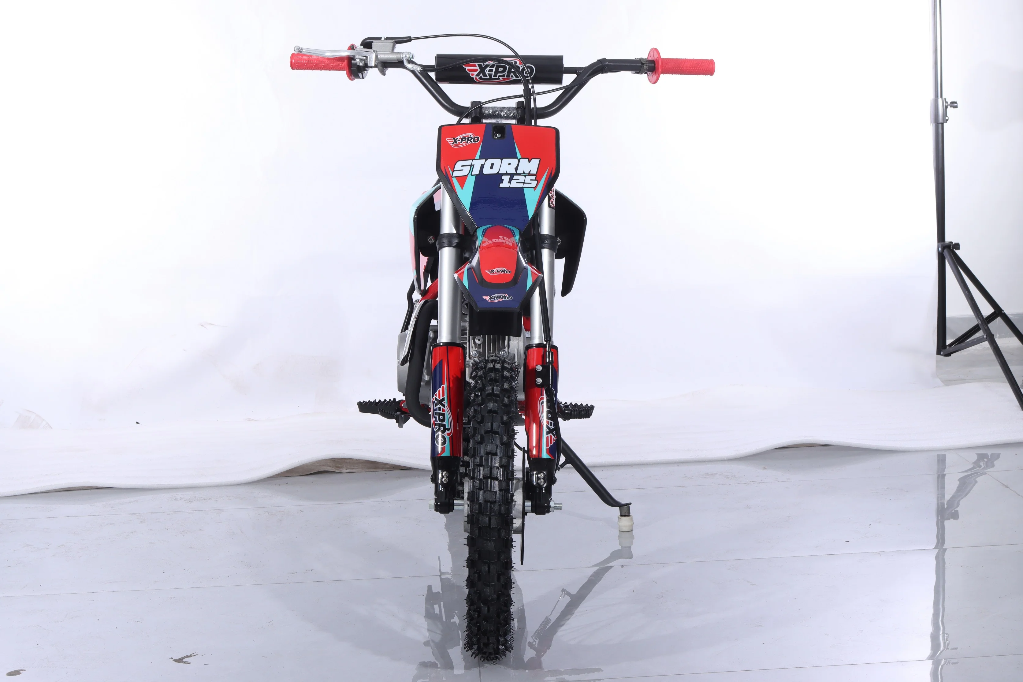 Free Shipping! X-PRO Storm 125cc Dirt Bike with 4-Speed Semi-Automatic Transmission, Kick Start, Big 14in/12in Tires! Zongshen Brand Engine! - Image 26