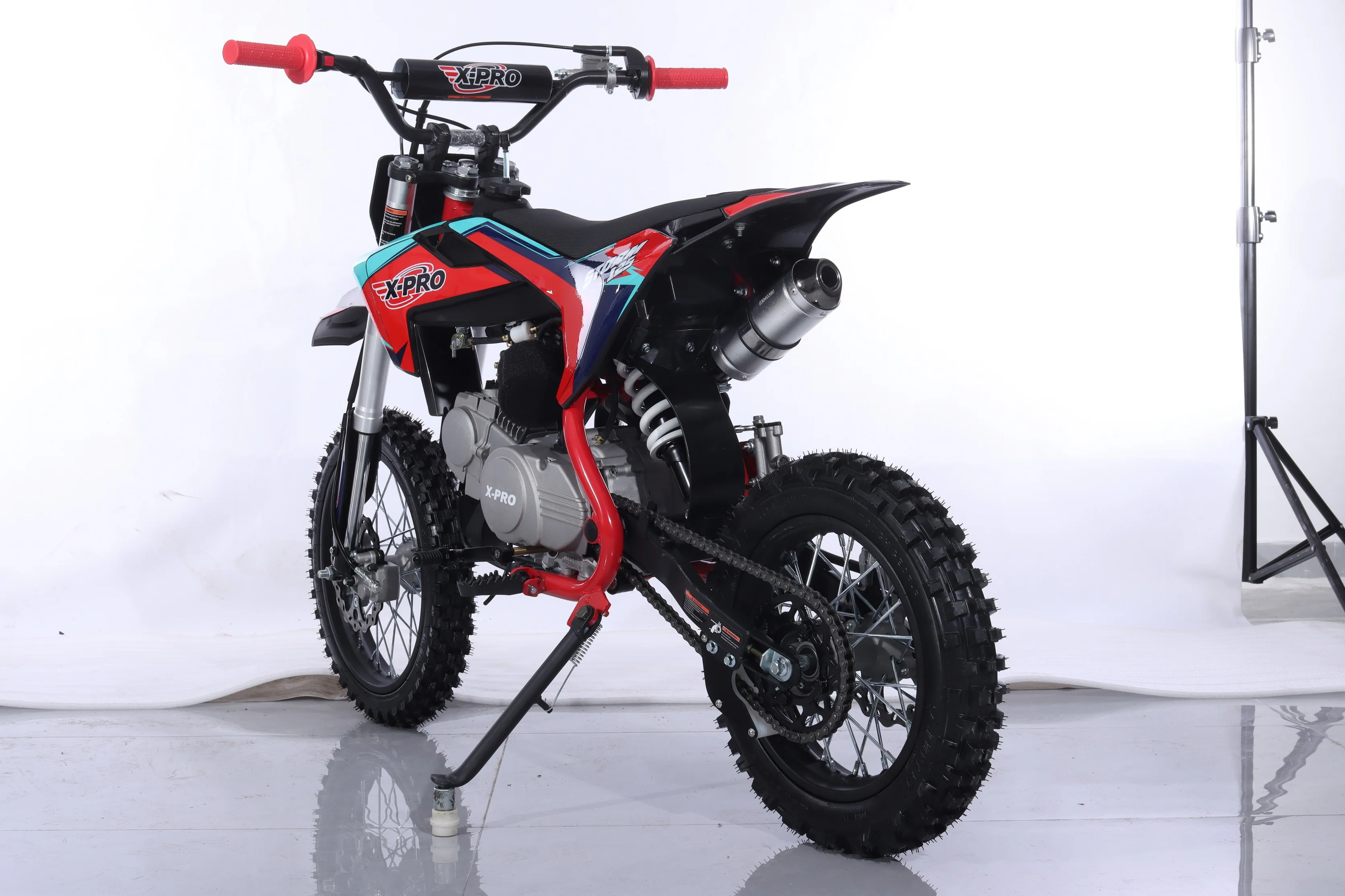 Free Shipping! X-PRO Storm 125cc Dirt Bike with 4-Speed Semi-Automatic Transmission, Kick Start, Big 14in/12in Tires! Zongshen Brand Engine! - Image 31