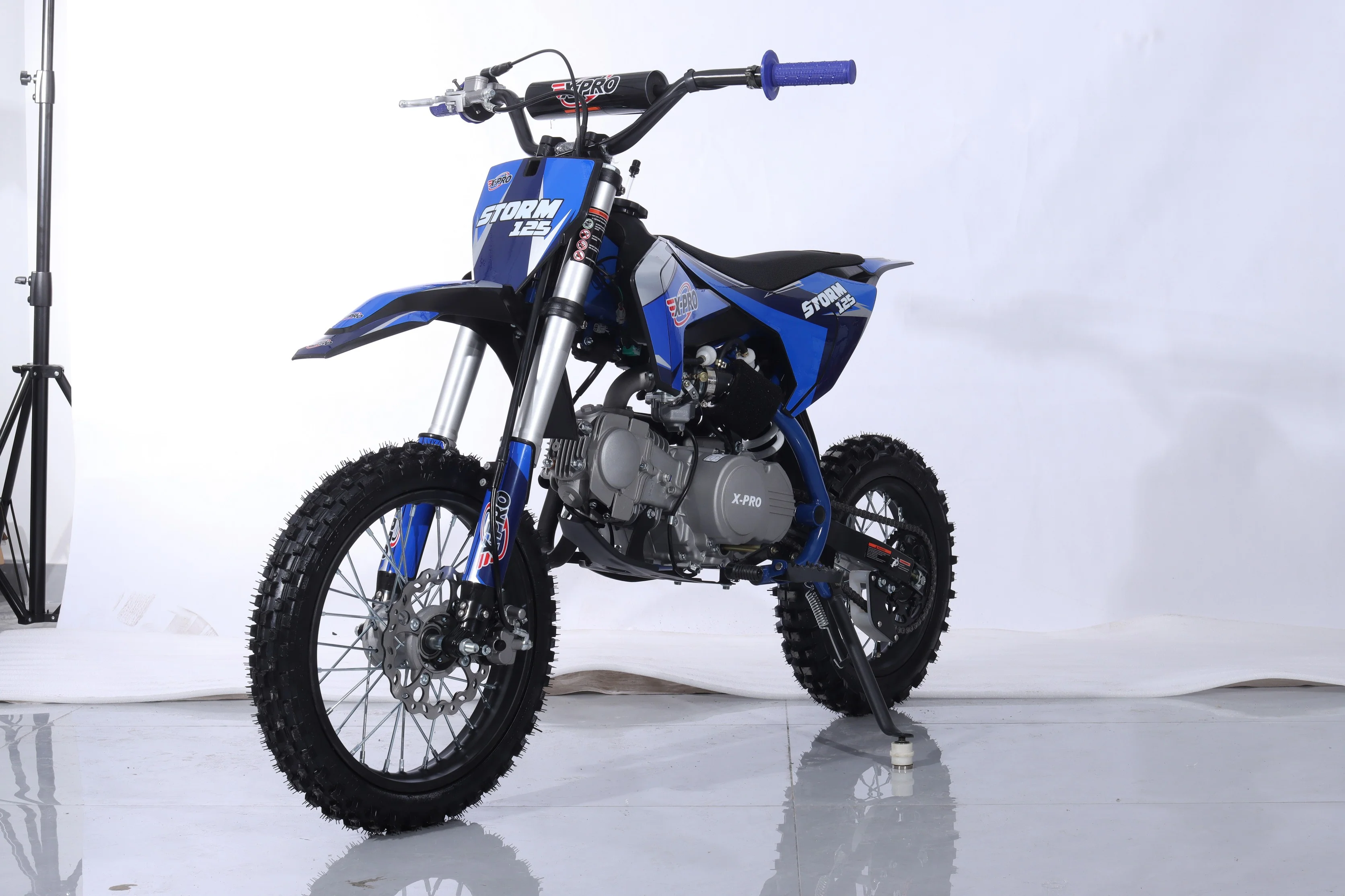 Free Shipping! X-PRO Storm 125cc Dirt Bike with 4-Speed Semi-Automatic Transmission, Kick Start, Big 14in/12in Tires! Zongshen Brand Engine! - Image 33