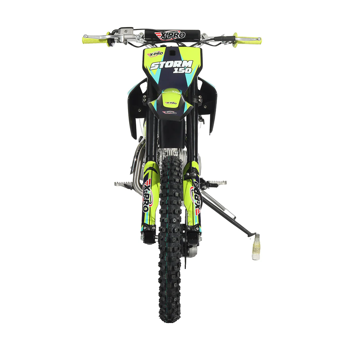 Free Shipping! X-PRO Storm 150 Dirt Bike with 4-Speed Manual Transmission, Electric/Kick Start, Big 19in/16in Tires! - Image 12