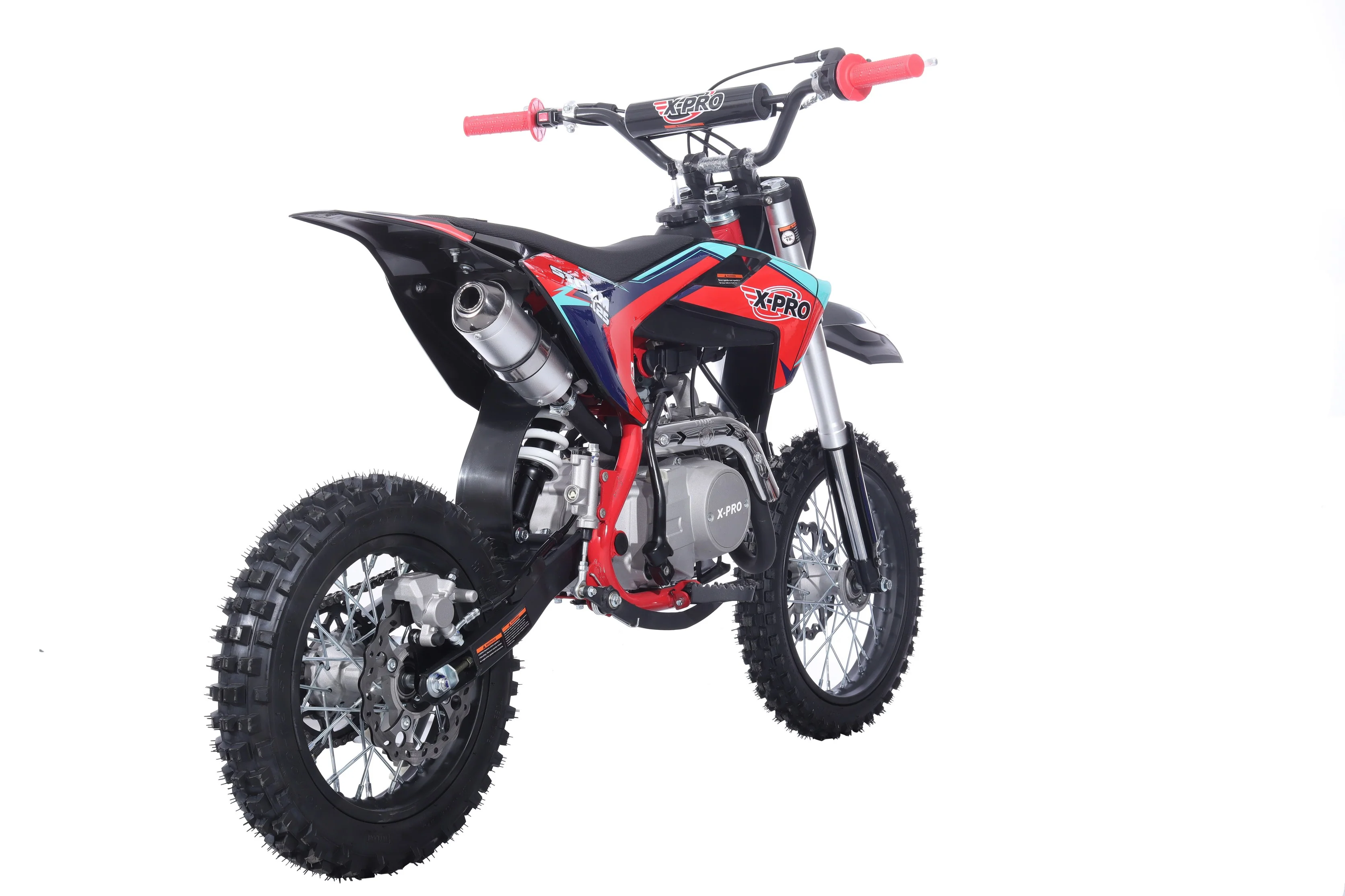 Free Shipping! X-PRO Strom 125cc Dirt Bike with 4-Speed Manual Transmission, Kick Start, Big 14in/12in Tires! Zongshen Brand Engine! - Image 22