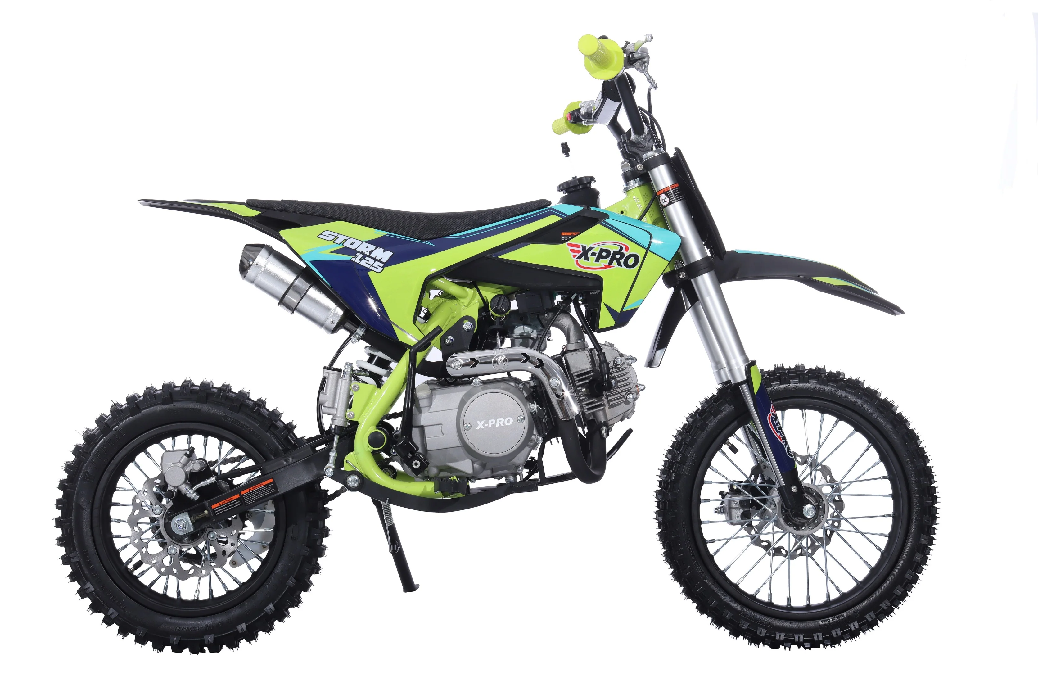 Free Shipping! X-PRO Strom 125cc Dirt Bike with 4-Speed Manual Transmission, Kick Start, Big 14in/12in Tires! Zongshen Brand Engine! - Image 37