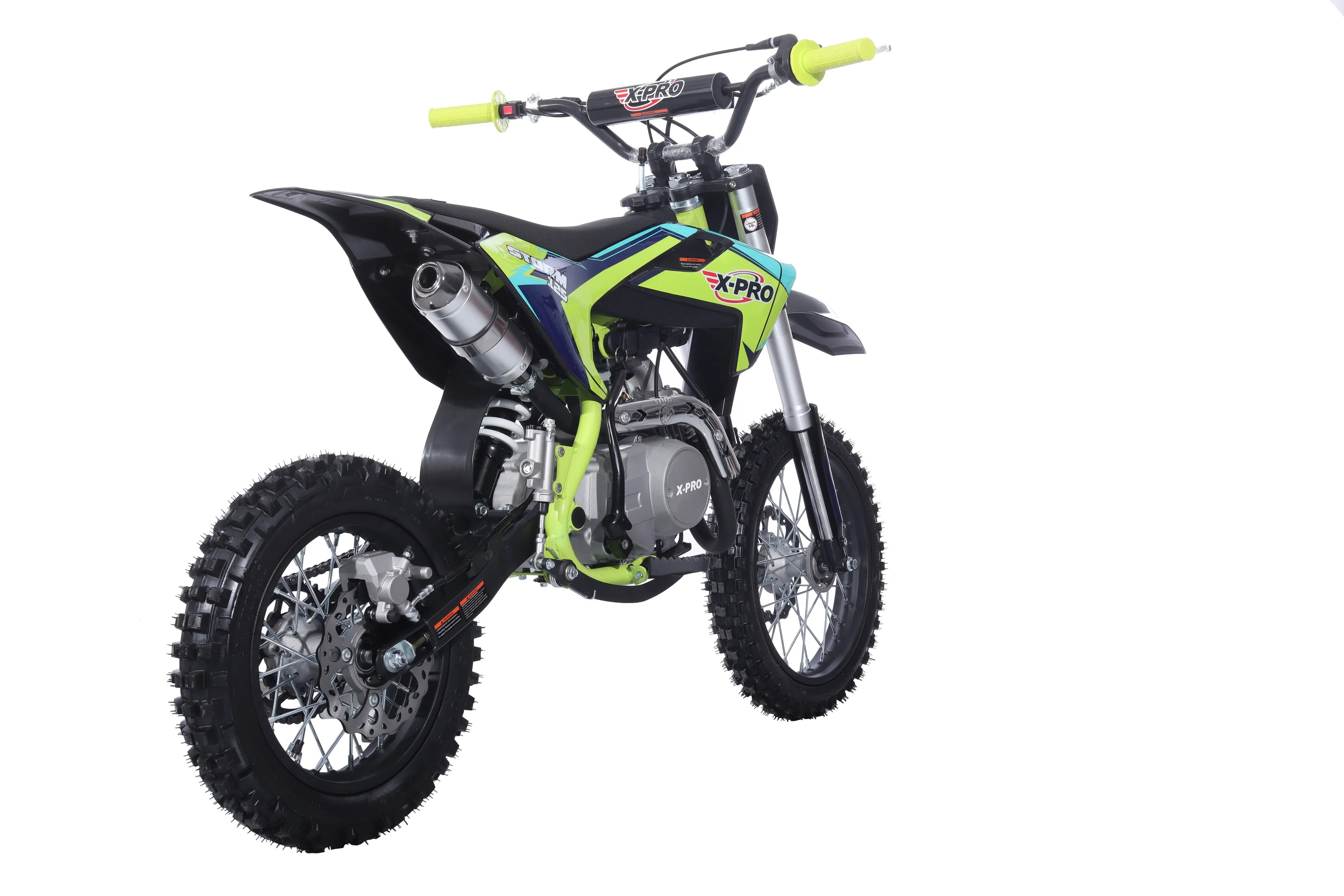 Free Shipping! X-PRO Strom 125cc Dirt Bike with 4-Speed Manual Transmission, Kick Start, Big 14in/12in Tires! Zongshen Brand Engine! - Image 38