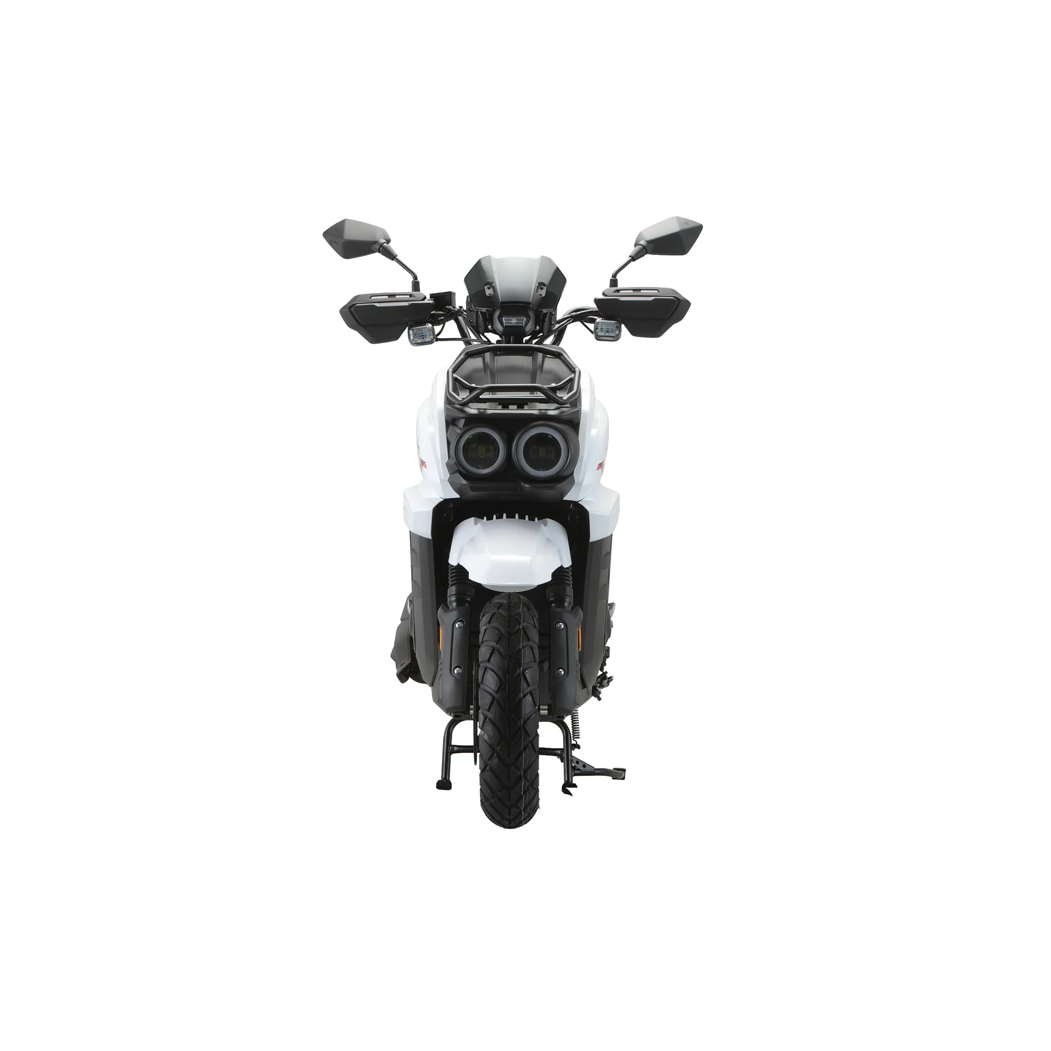 Free Shipping! X-PRO TANK 200 EFI Electronic Fuel Injection Moped Scooter with 12" Alloy Wheels! LED Lights! - Image 14