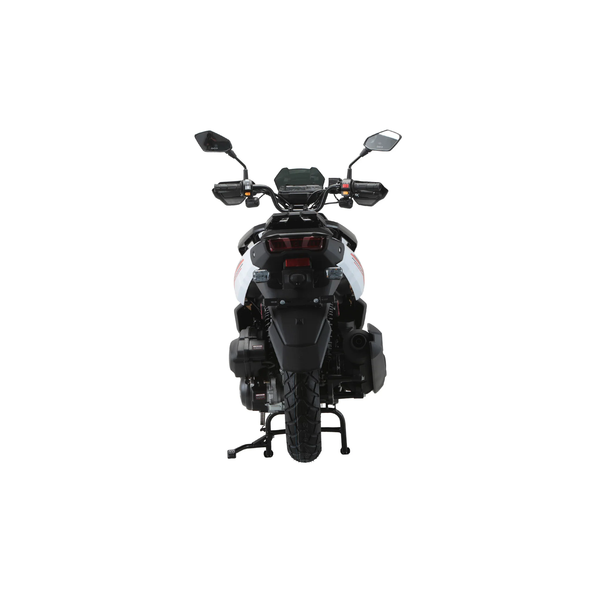 Free Shipping! X-PRO TANK 200 EFI Electronic Fuel Injection Moped Scooter with 12" Alloy Wheels! LED Lights! - Image 18
