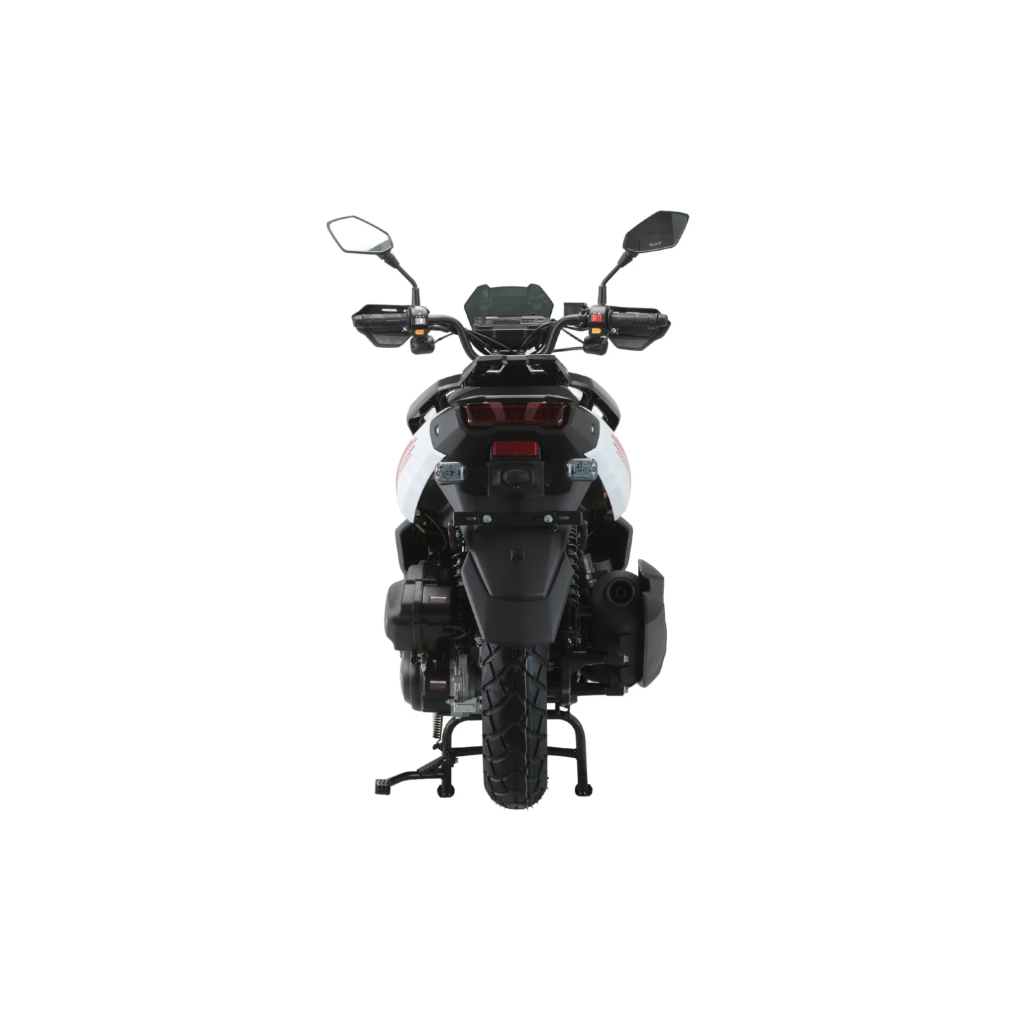 Free Shipping! X-PRO Tank 200 Moped Scooter with 12" Aluminum Wheels! Electric/Kick Start, LED Lights! - Image 18
