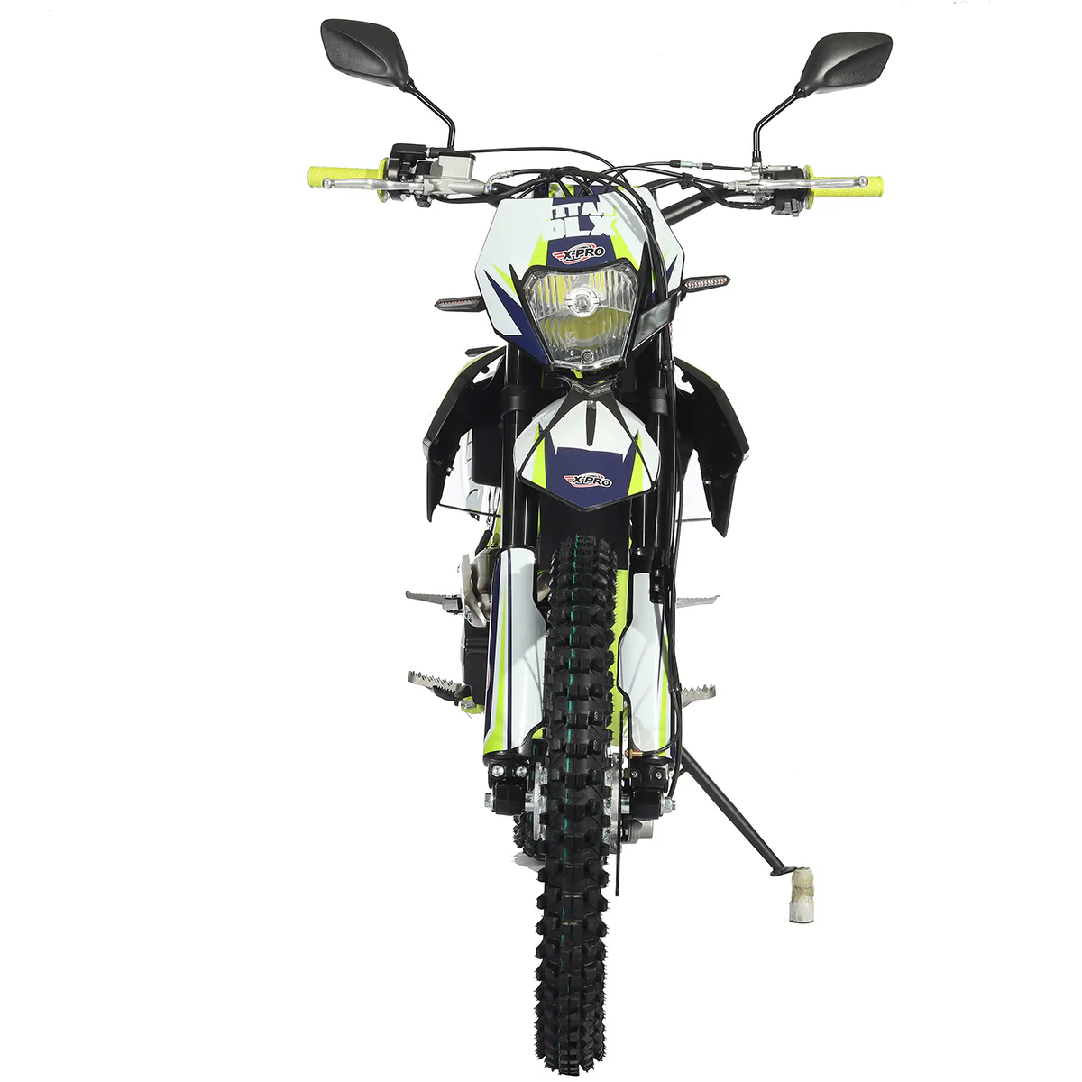 Free Shipping! X-PRO Titan 250 DLX 250cc Dirt Bike with All Lights and 5-Speed Manual Transmission, Electric/Kick Start! Big 21in/18in Wheels! Zongshen Brand Engine! - Image 17