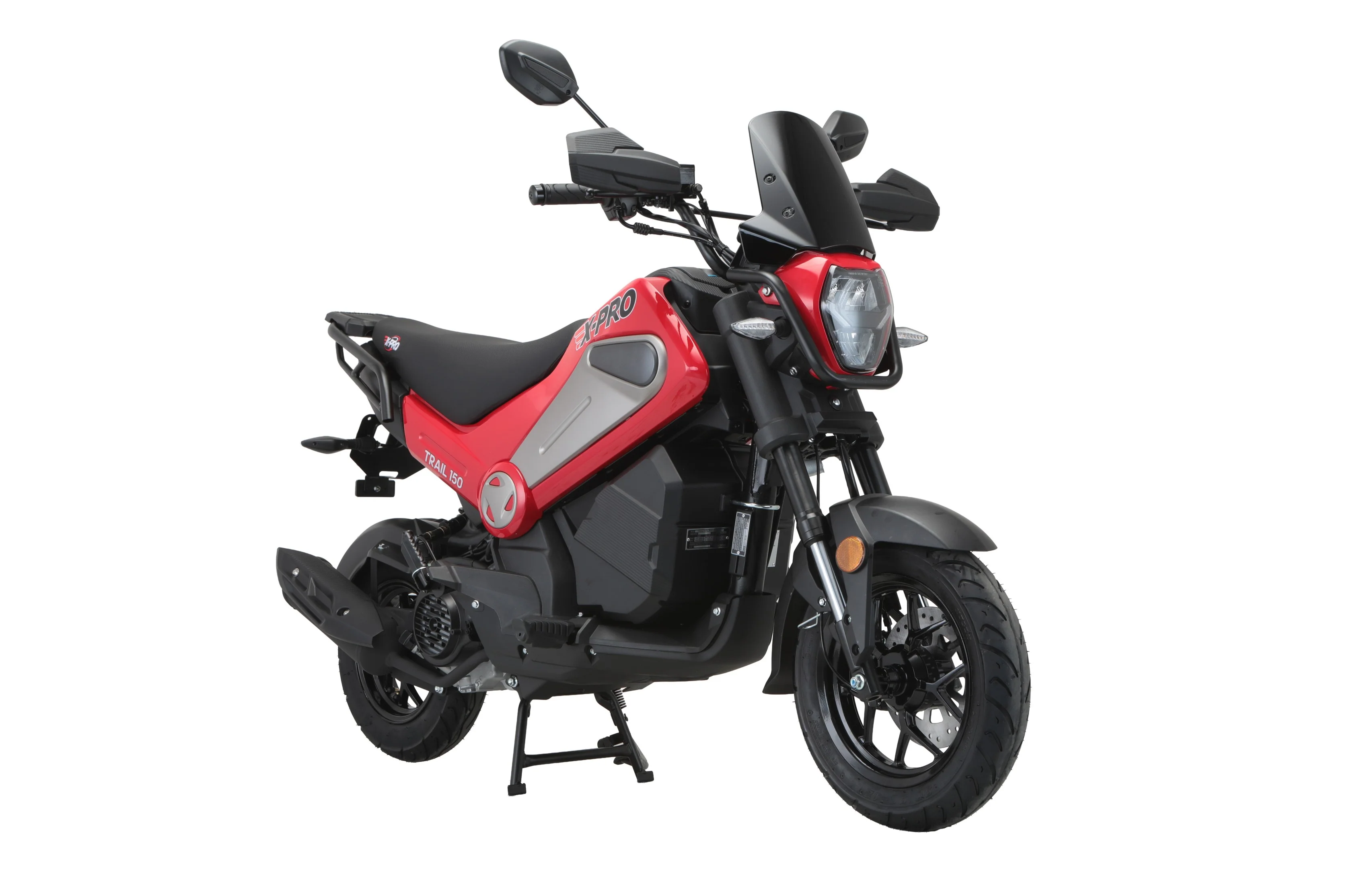 Free Shipping! X-PRO Trail 150 Motorcycle with Automatic Transmission, Electric/Kick Start! 12"/10" Aluminum Wheels! LED Lights! - Image 13