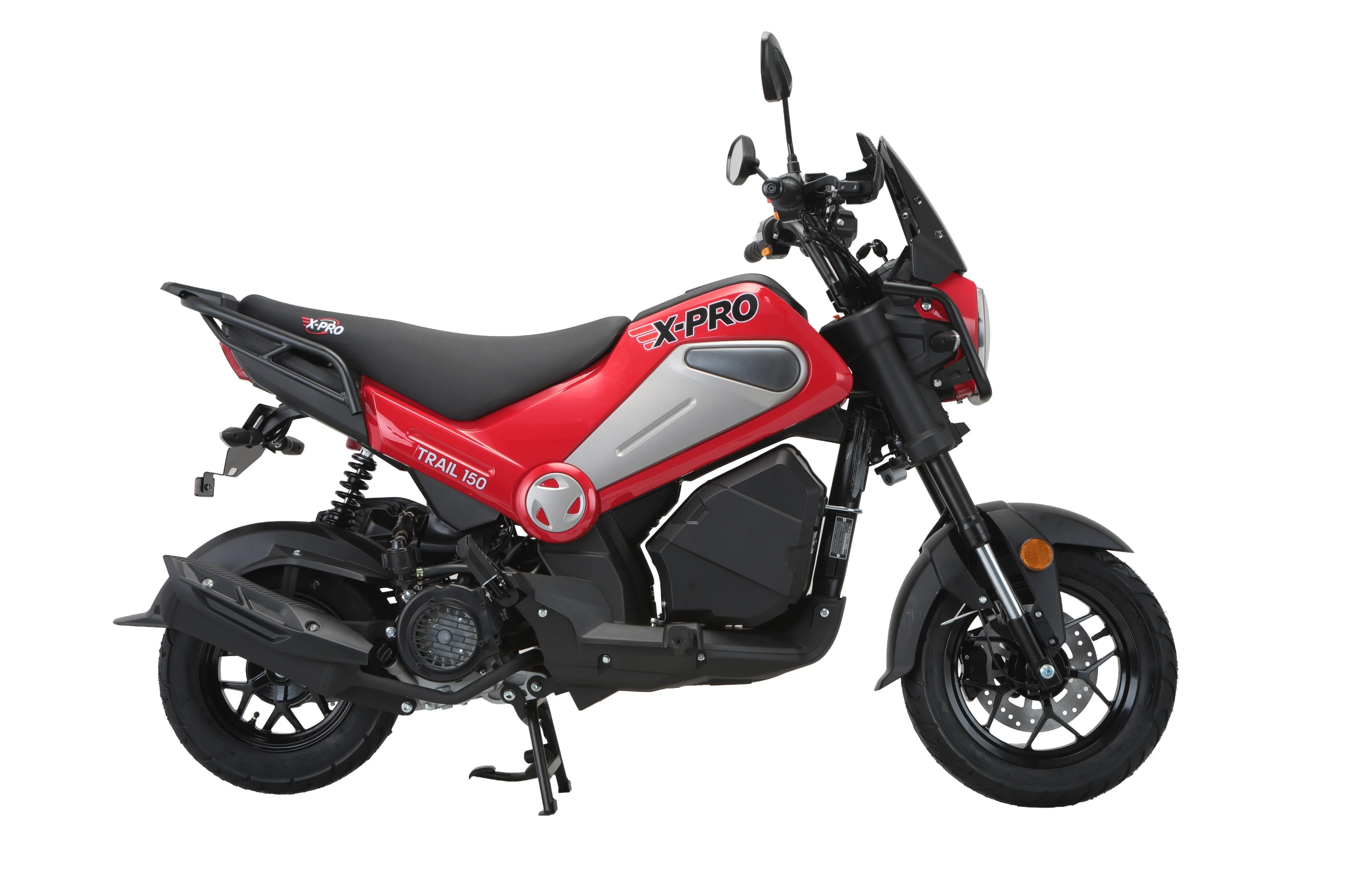 Free Shipping! X-PRO Trail 150 Motorcycle with Automatic Transmission, Electric/Kick Start! 12"/10" Aluminum Wheels! LED Lights! - Image 14
