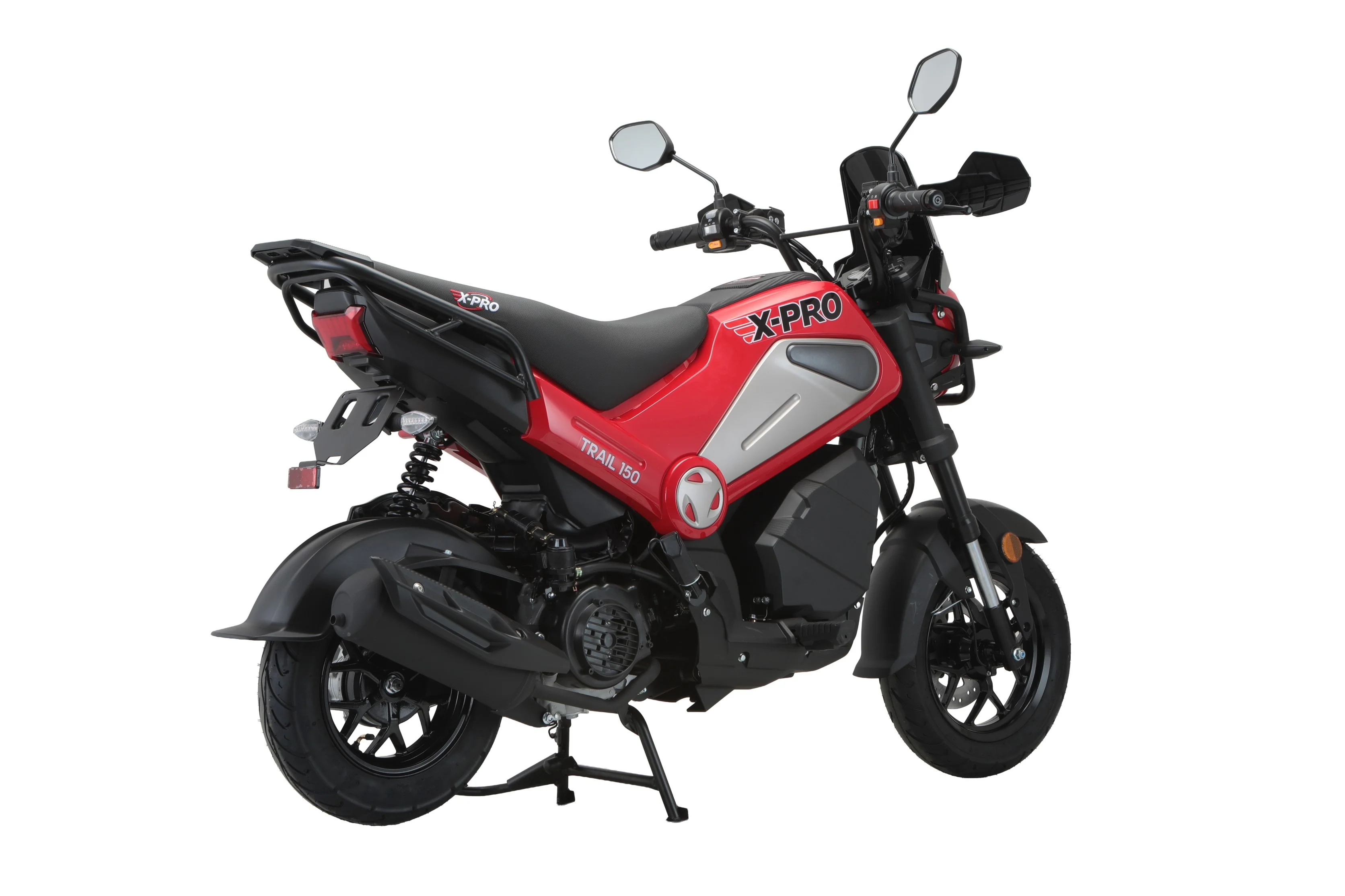 Free Shipping! X-PRO Trail 150 Motorcycle with Automatic Transmission, Electric/Kick Start! 12"/10" Aluminum Wheels! LED Lights! - Image 15