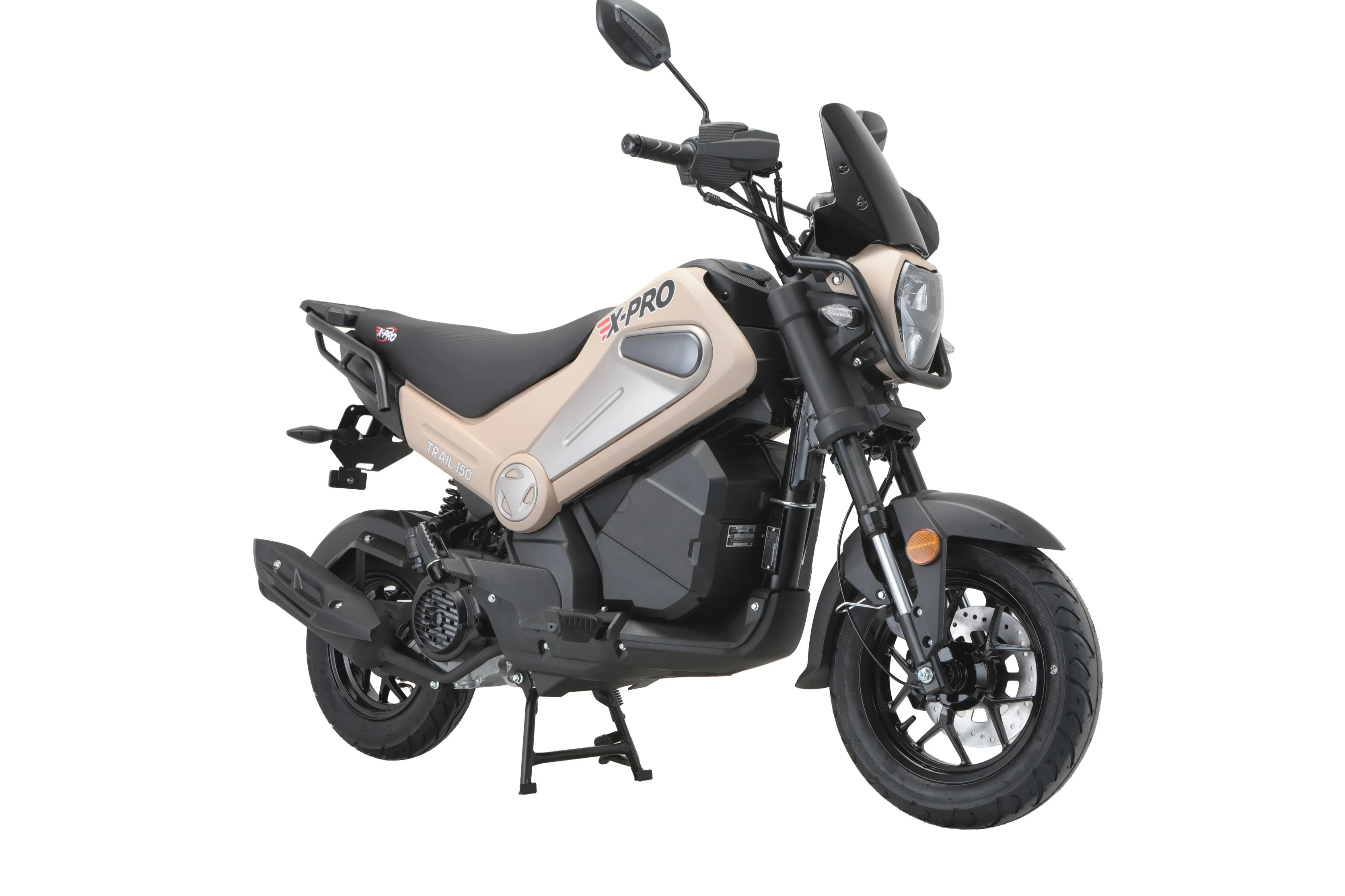 Free Shipping! X-PRO Trail 150 Motorcycle with Automatic Transmission, Electric/Kick Start! 12"/10" Aluminum Wheels! LED Lights! - Image 20