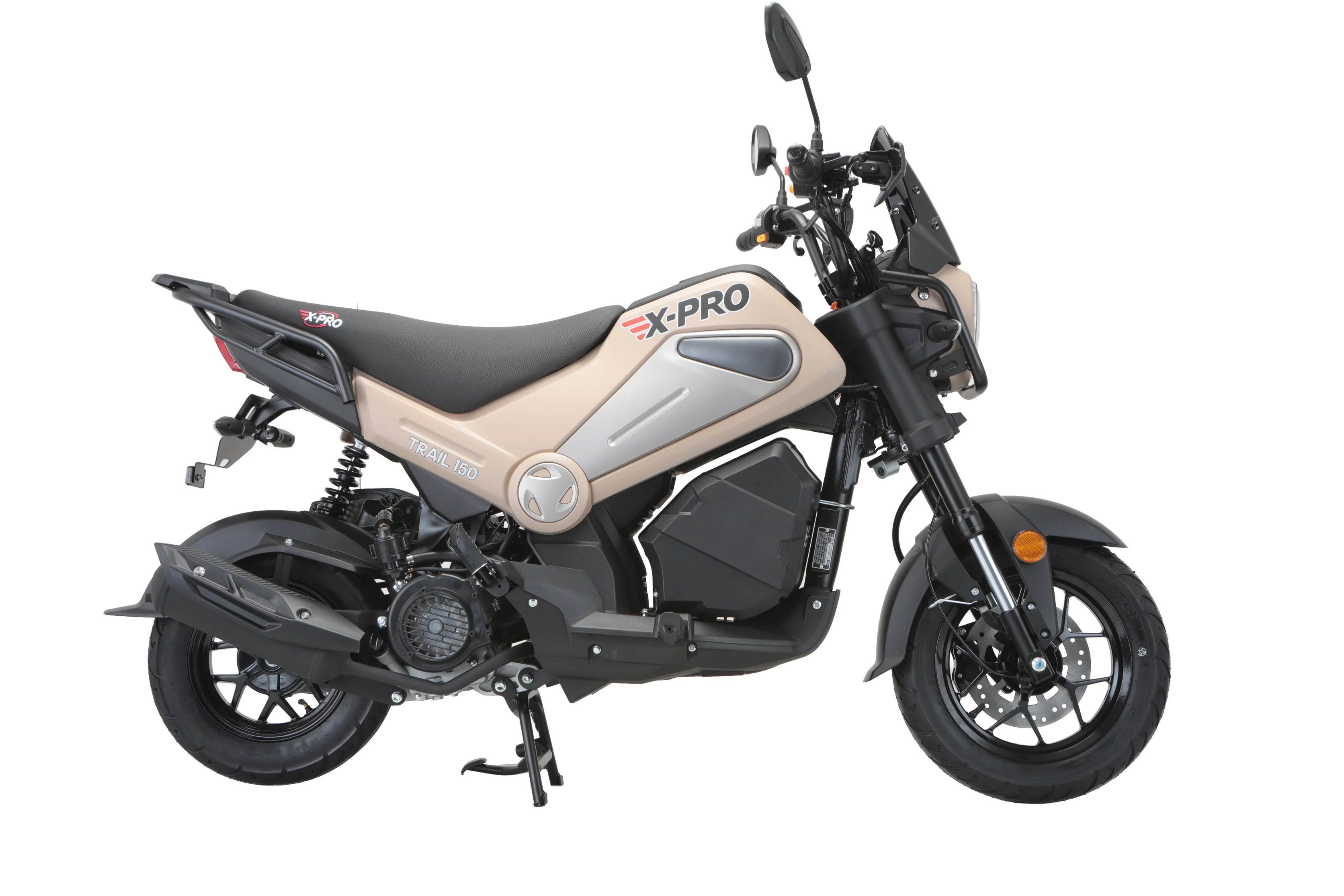 Free Shipping! X-PRO Trail 150 Motorcycle with Automatic Transmission, Electric/Kick Start! 12"/10" Aluminum Wheels! LED Lights! - Image 21
