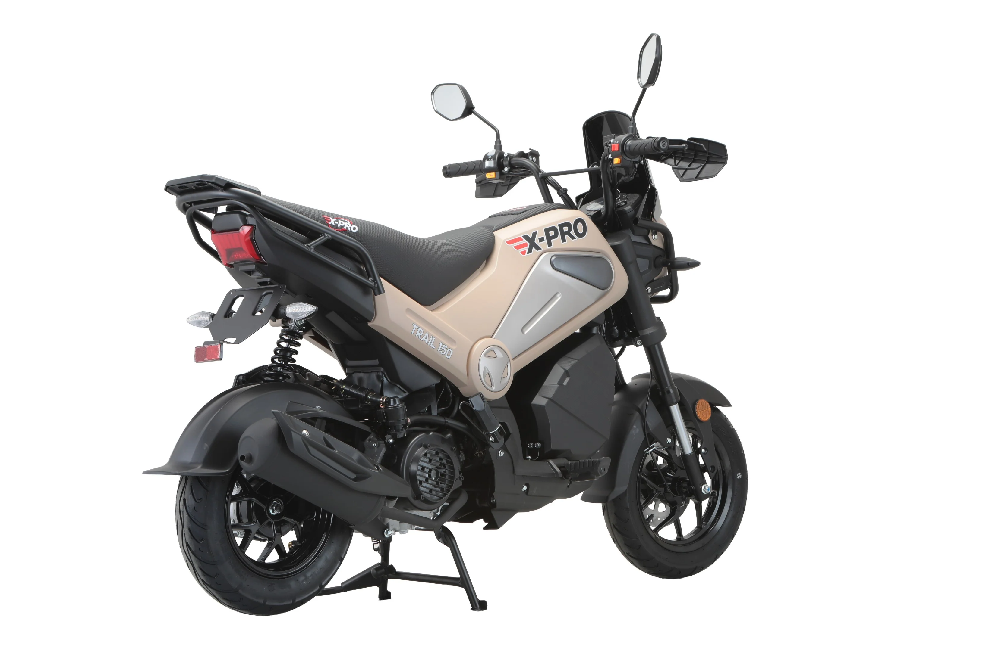 Free Shipping! X-PRO Trail 150 Motorcycle with Automatic Transmission, Electric/Kick Start! 12"/10" Aluminum Wheels! LED Lights! - Image 22