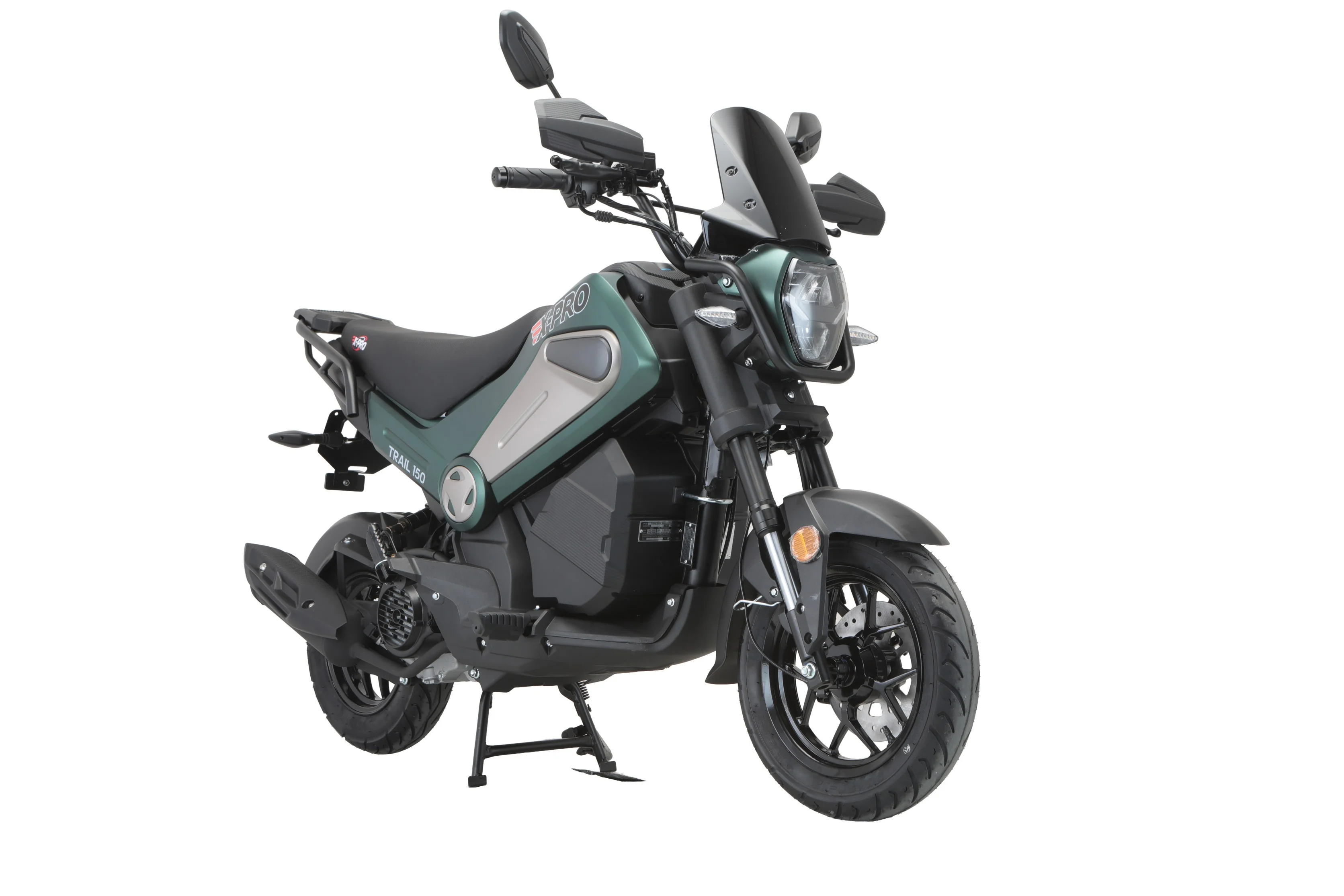 Free Shipping! X-PRO Trail 150 Motorcycle with Automatic Transmission, Electric/Kick Start! 12"/10" Aluminum Wheels! LED Lights! - Image 27
