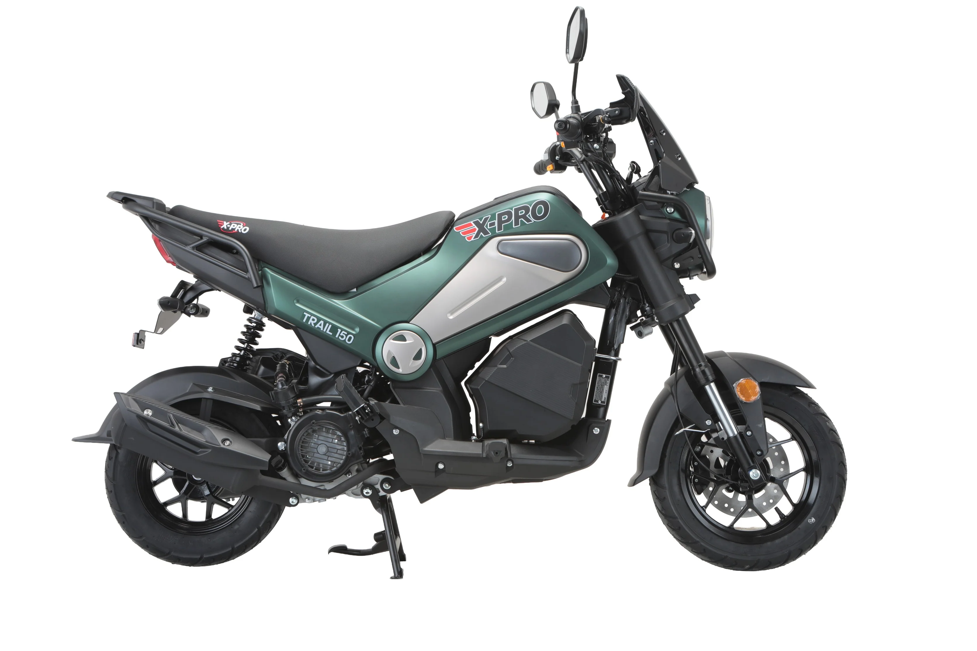 Free Shipping! X-PRO Trail 150 Motorcycle with Automatic Transmission, Electric/Kick Start! 12"/10" Aluminum Wheels! LED Lights! - Image 28