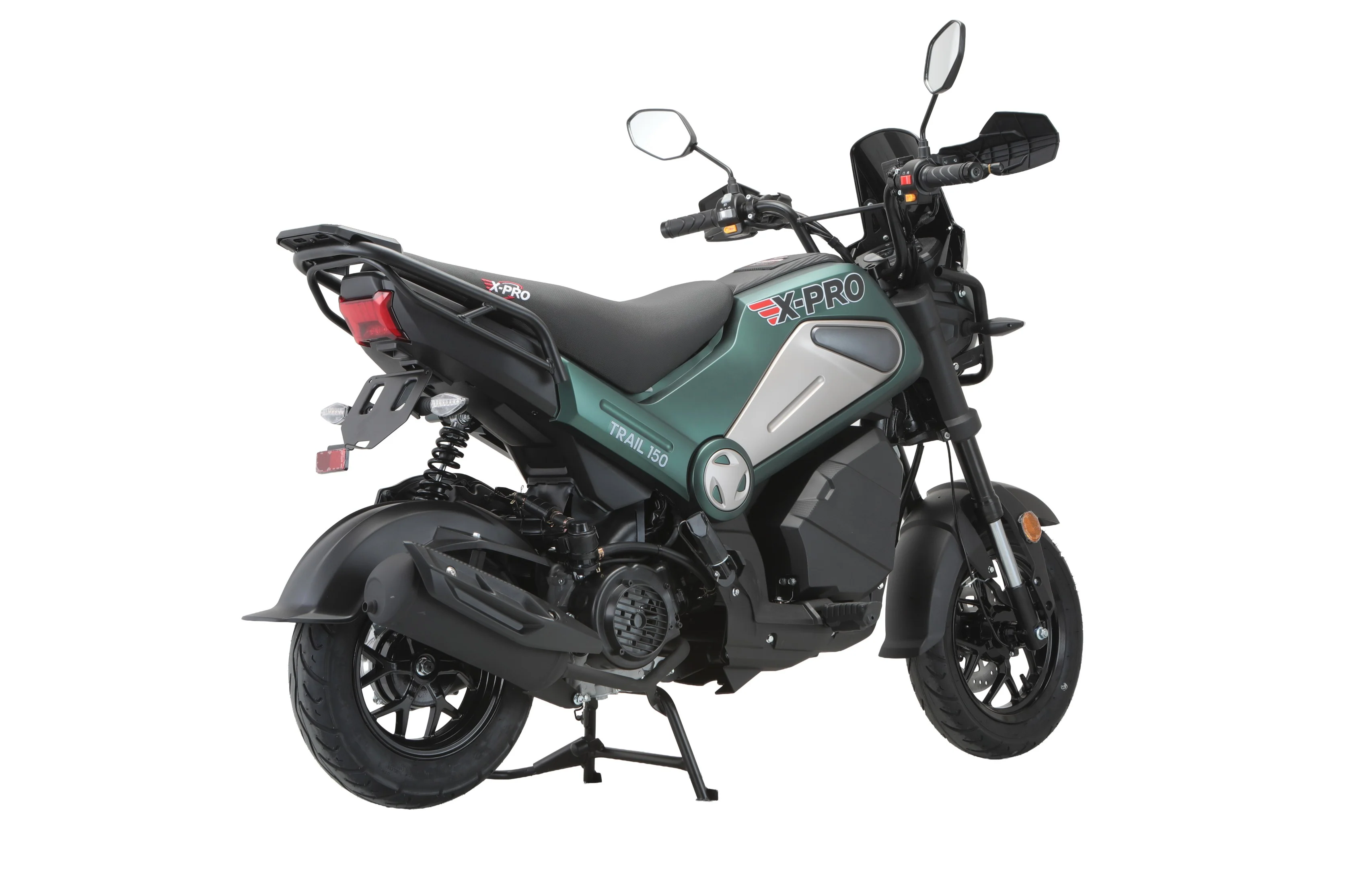 Free Shipping! X-PRO Trail 150 Motorcycle with Automatic Transmission, Electric/Kick Start! 12"/10" Aluminum Wheels! LED Lights! - Image 29