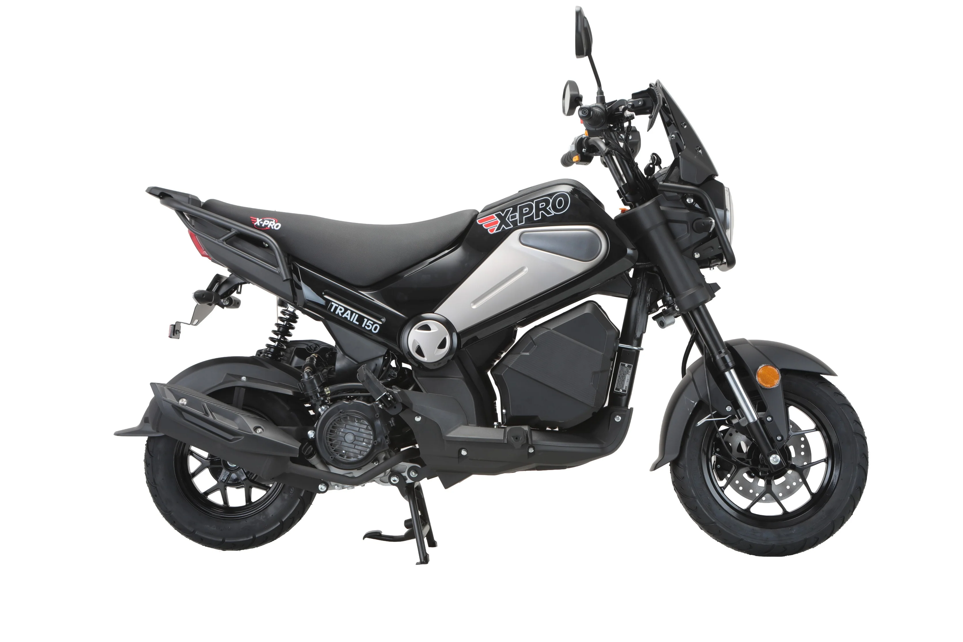 Free Shipping! X-PRO Trail 150 Motorcycle with Automatic Transmission, Electric/Kick Start! 12"/10" Aluminum Wheels! LED Lights! - Image 7