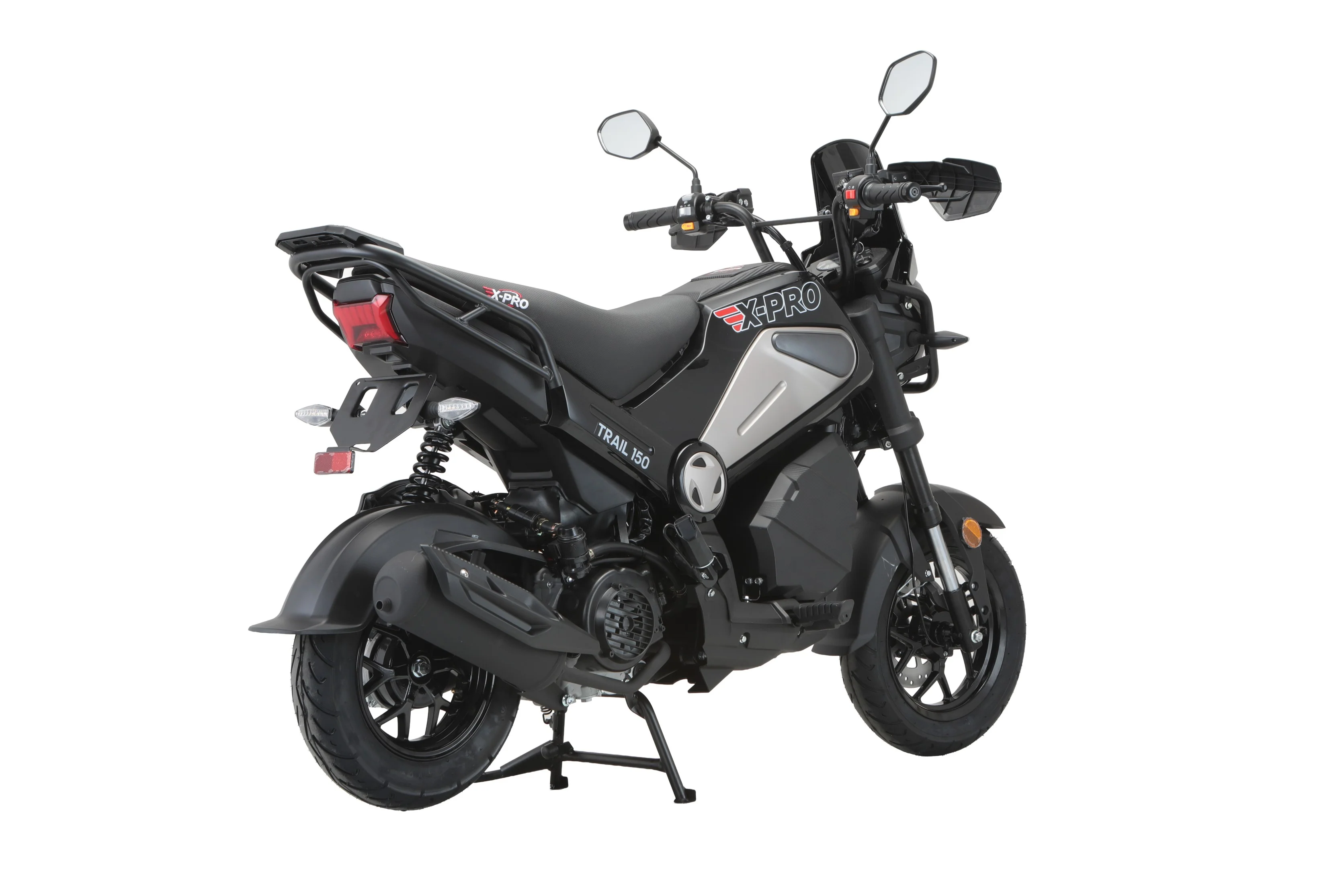 Free Shipping! X-PRO Trail 150 Motorcycle with Automatic Transmission, Electric/Kick Start! 12"/10" Aluminum Wheels! LED Lights! - Image 8