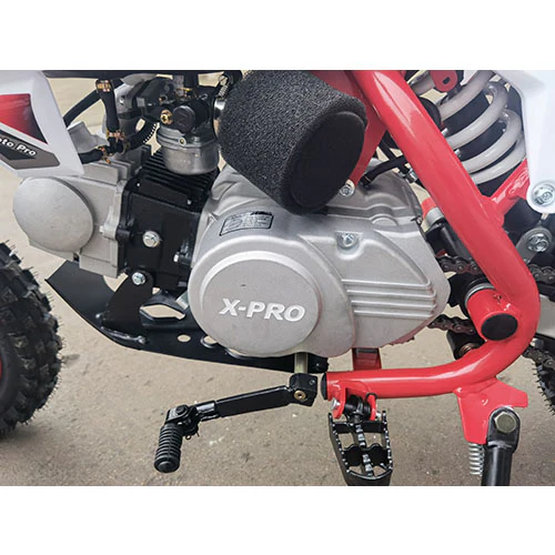 Free Shipping! X-PRO X15 110cc Dirt Bike with Semi-Automatic Transmission, Kick Start, Hydraulic Disc Brake! Chain Drive! 12in/10in Wheels! - Image 16