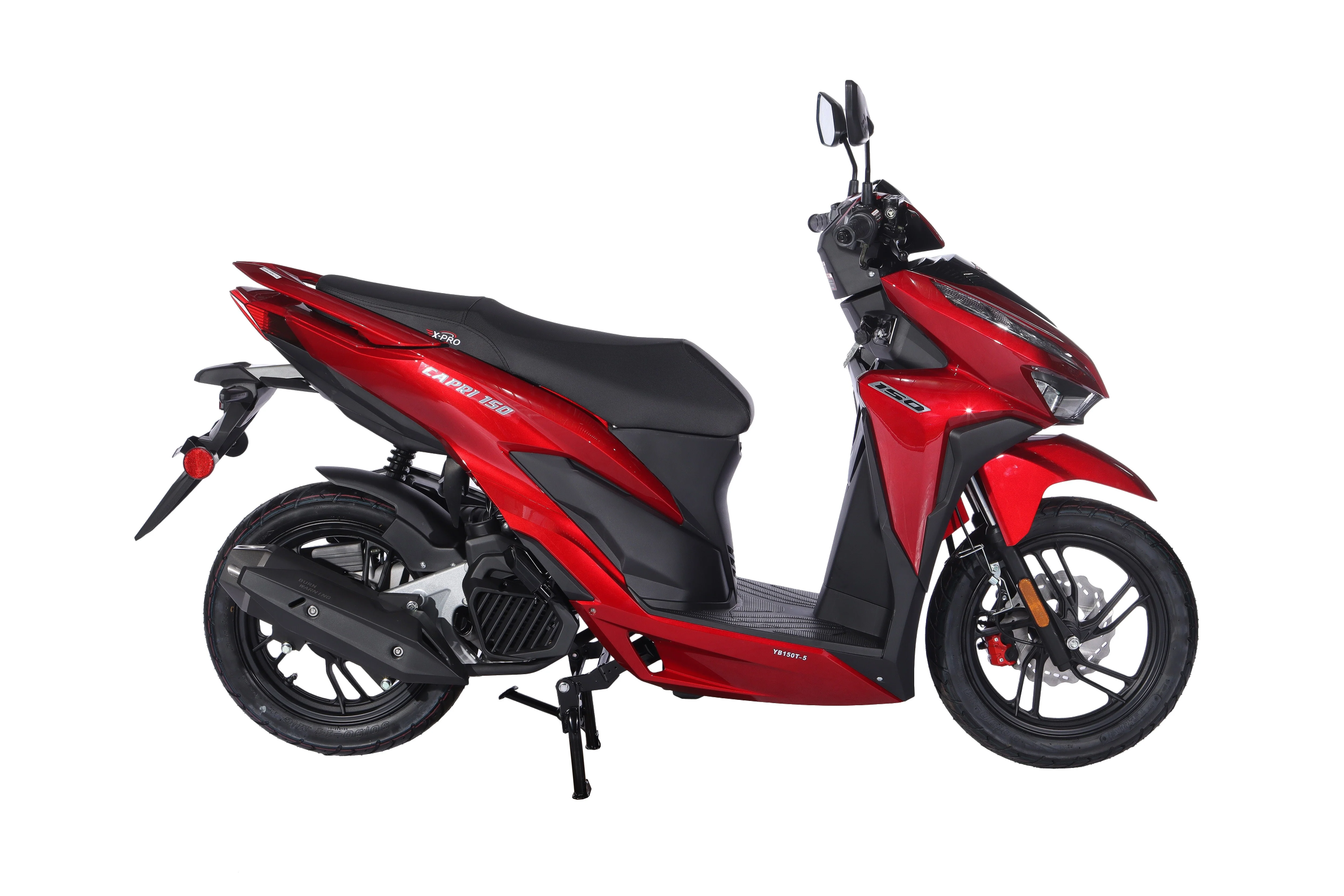 Free Shipping! X-PRO Capri 150cc Moped Scooter with 14in Aluminum Wheels, Electric/Kick Start! Large LED Lights! - Image 12