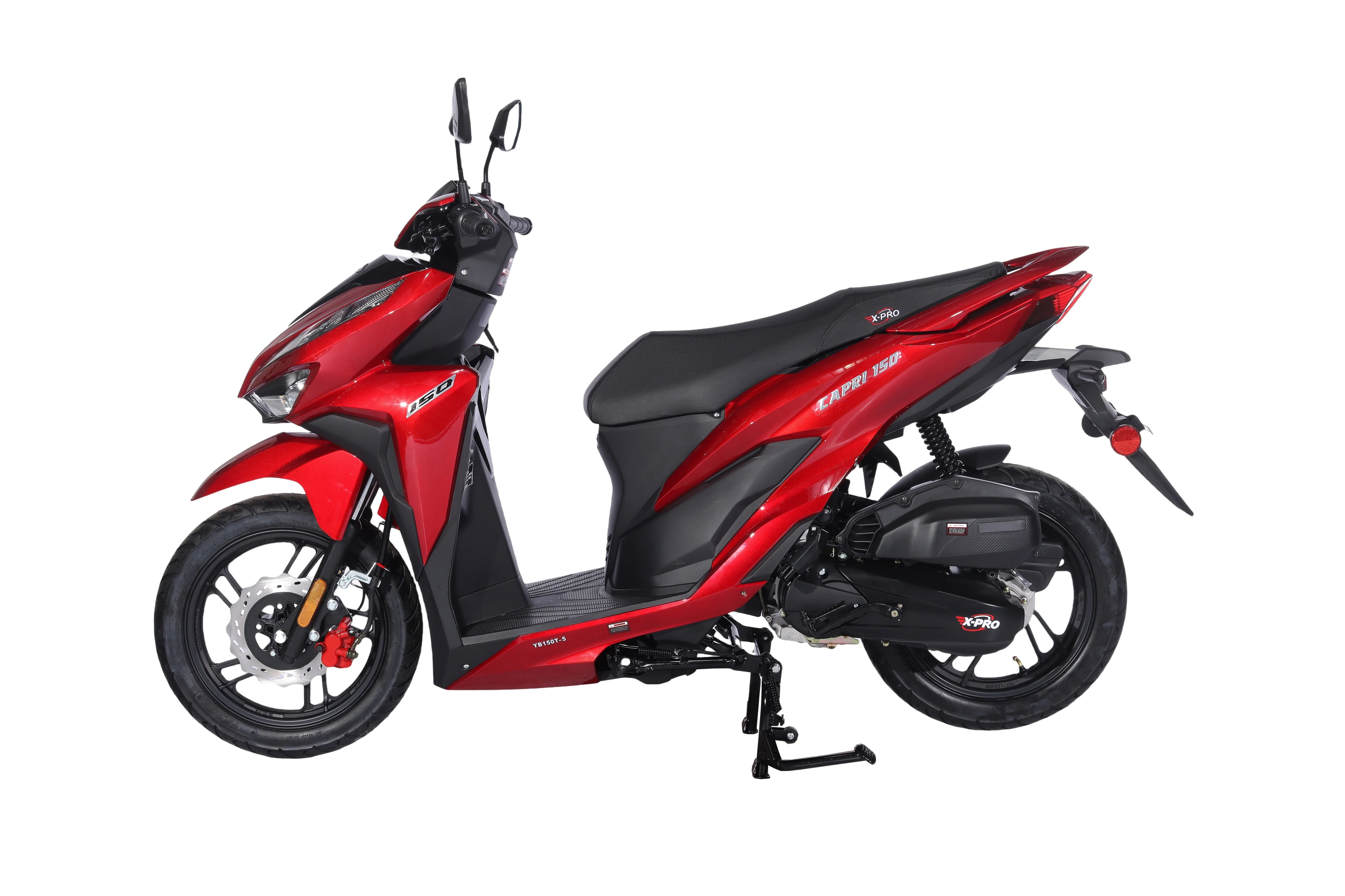 Free Shipping! X-PRO Capri 150cc Moped Scooter with 14in Aluminum Wheels, Electric/Kick Start! Large LED Lights! - Image 16