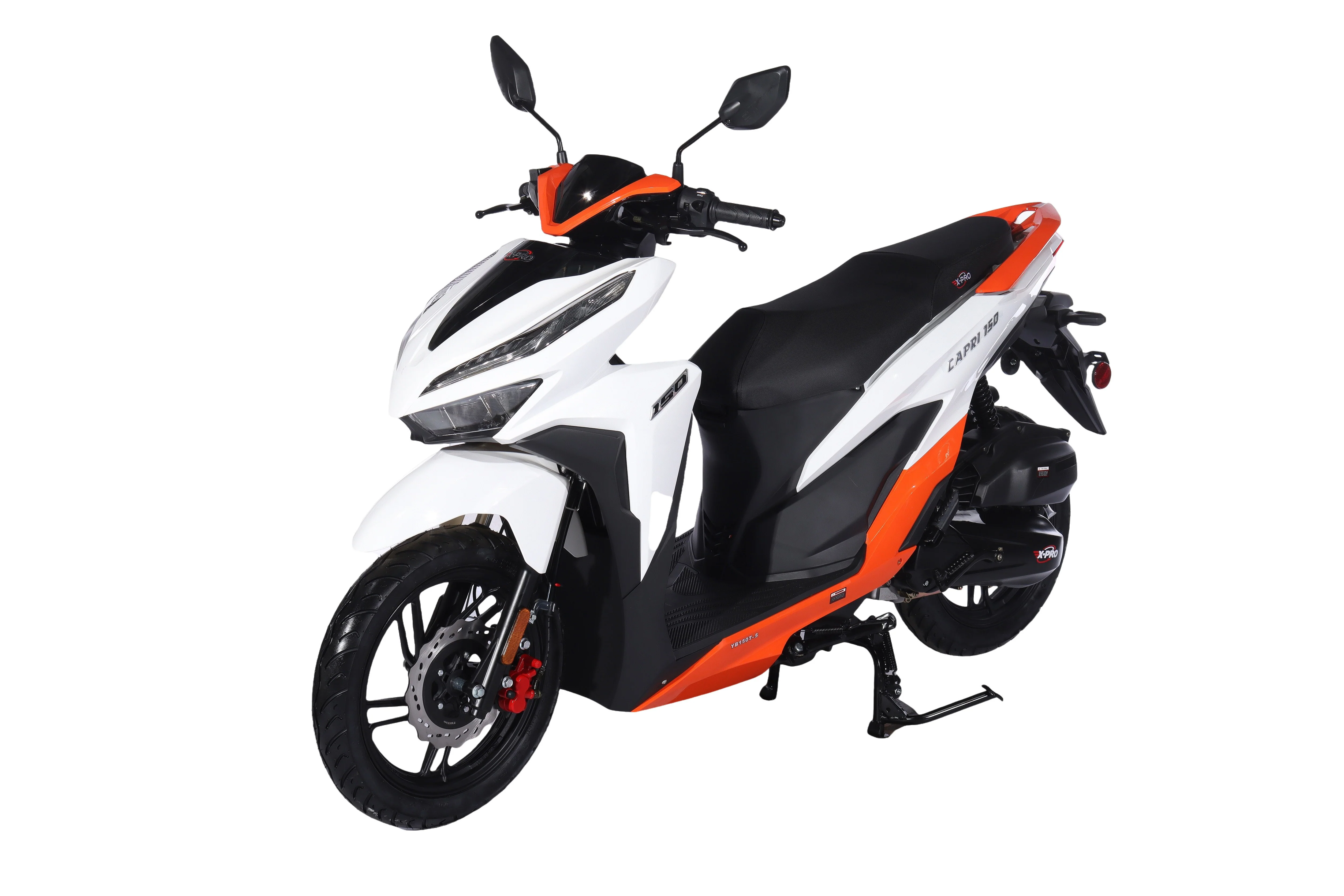 Free Shipping! X-PRO Capri 150cc Moped Scooter with 14in Aluminum Wheels, Electric/Kick Start! Large LED Lights! - Image 17