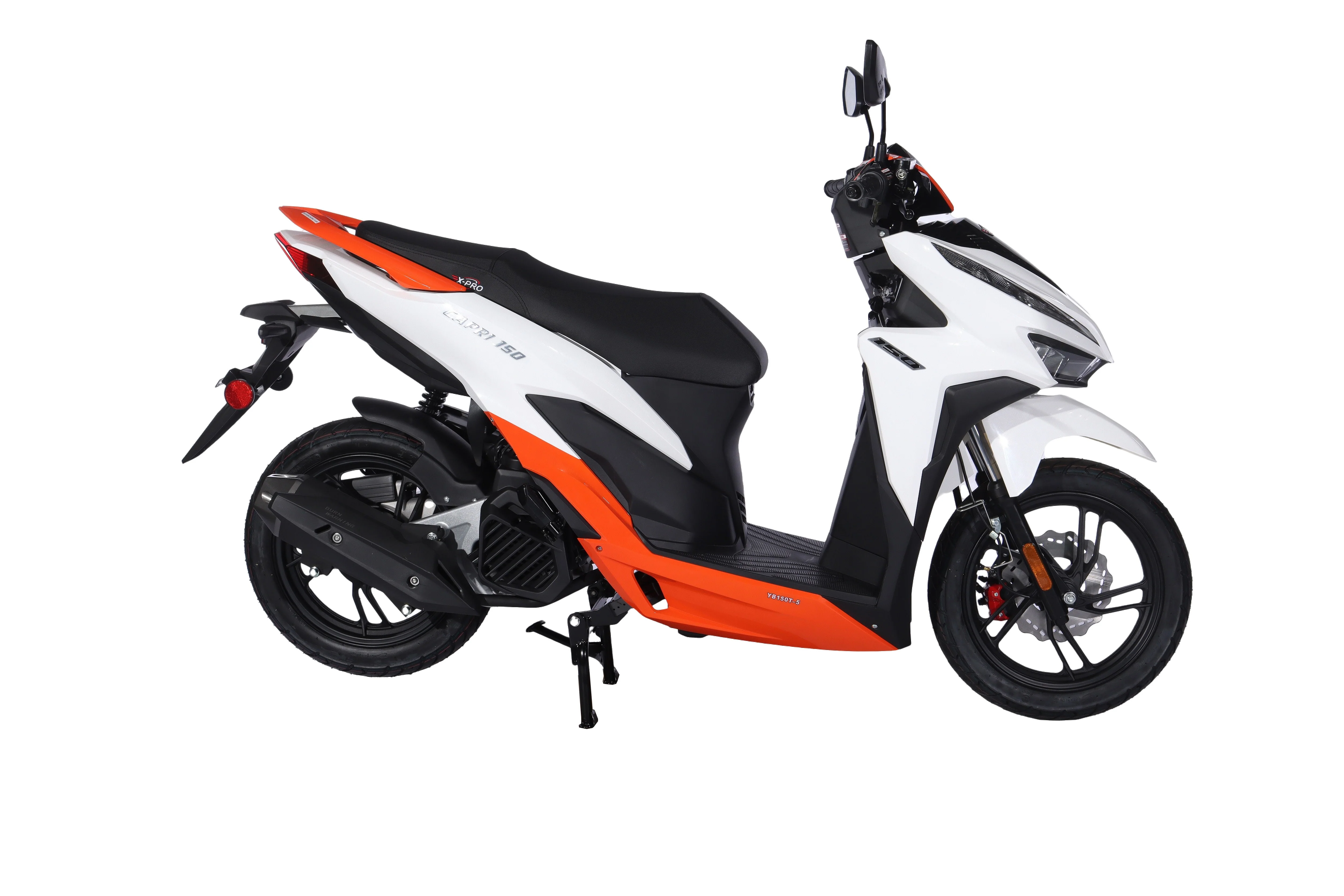 Free Shipping! X-PRO Capri 150cc Moped Scooter with 14in Aluminum Wheels, Electric/Kick Start! Large LED Lights! - Image 20