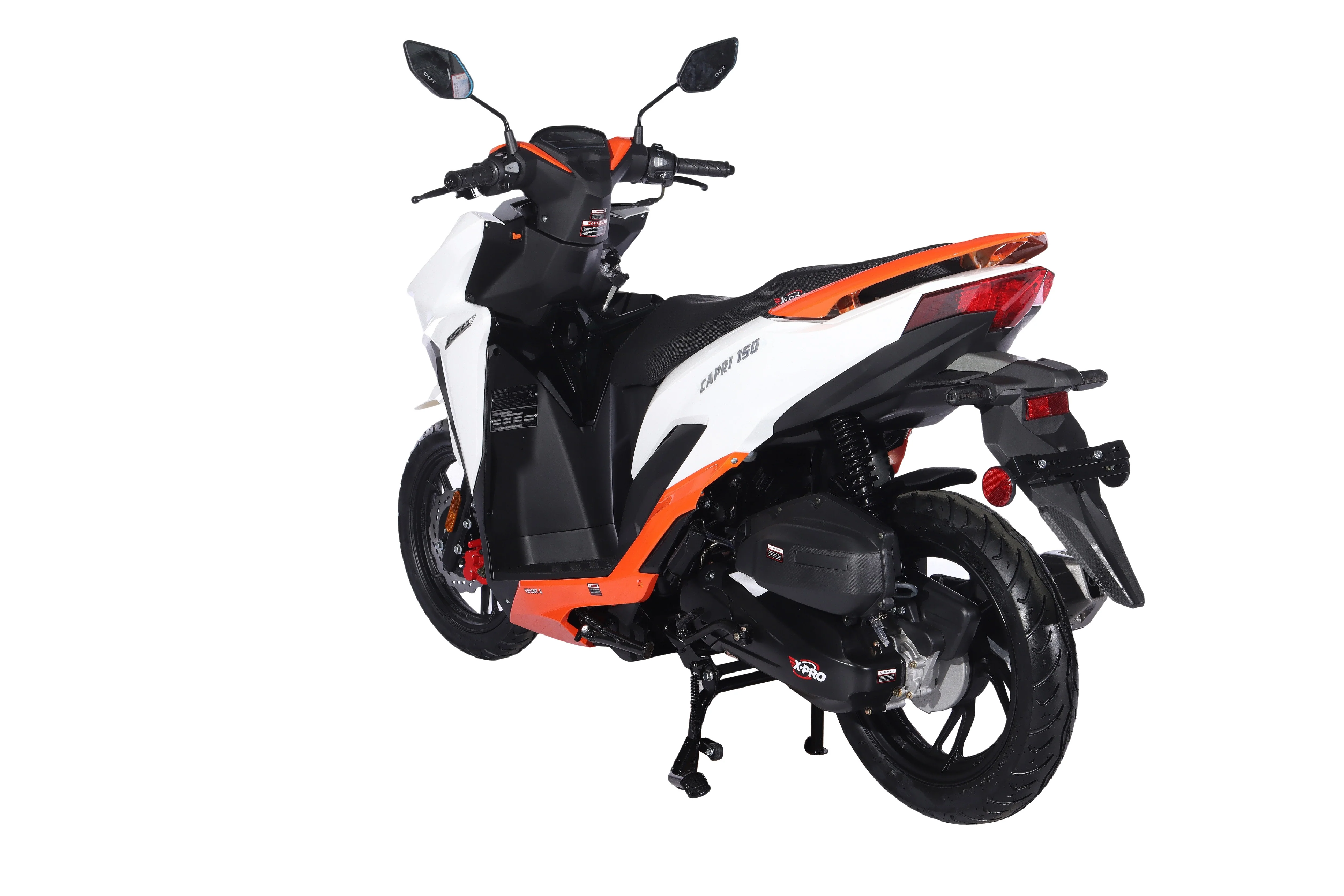 Free Shipping! X-PRO Capri 150cc Moped Scooter with 14in Aluminum Wheels, Electric/Kick Start! Large LED Lights! - Image 23
