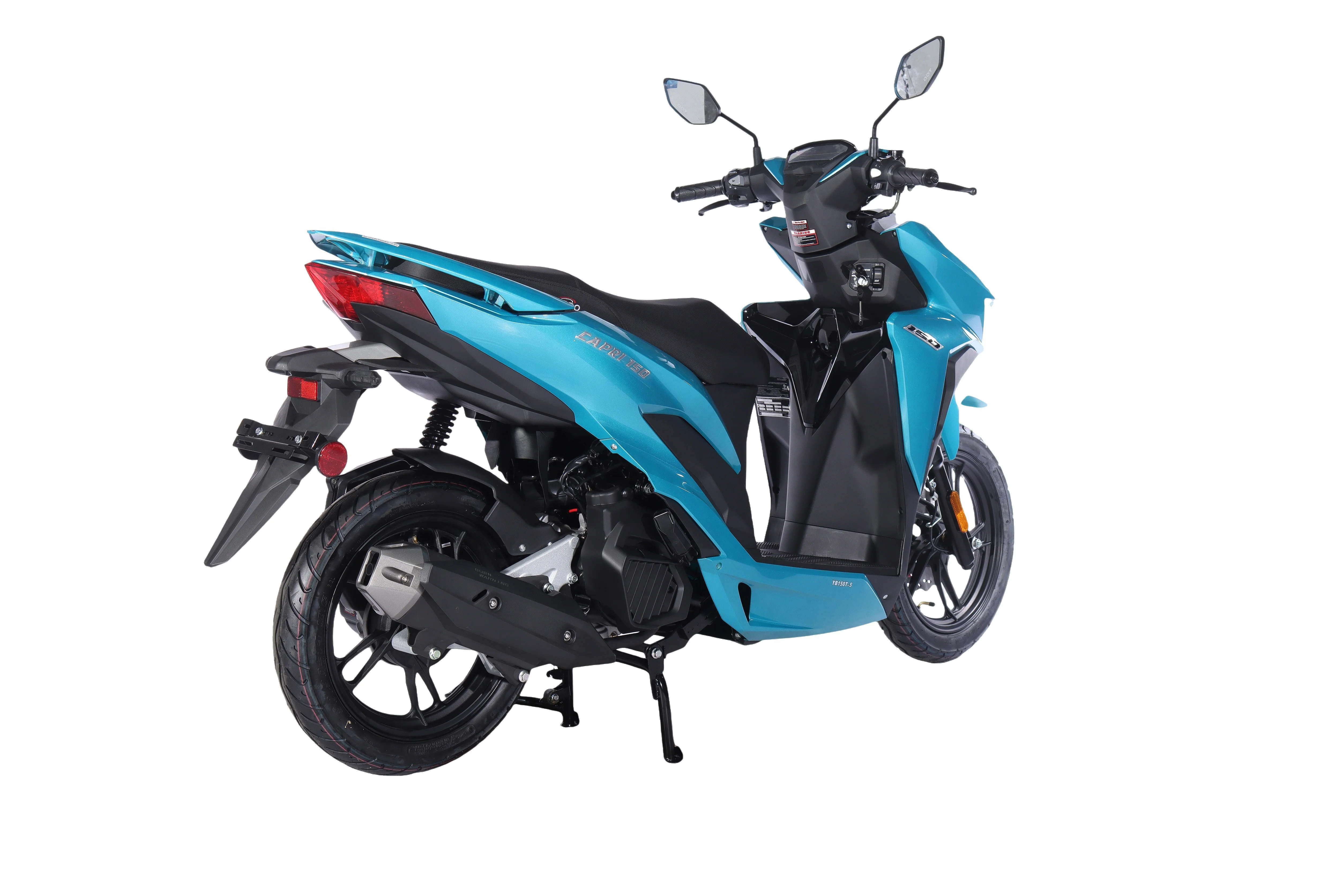 Free Shipping! X-PRO Capri 150cc Moped Scooter with 14in Aluminum Wheels, Electric/Kick Start! Large LED Lights! - Image 29