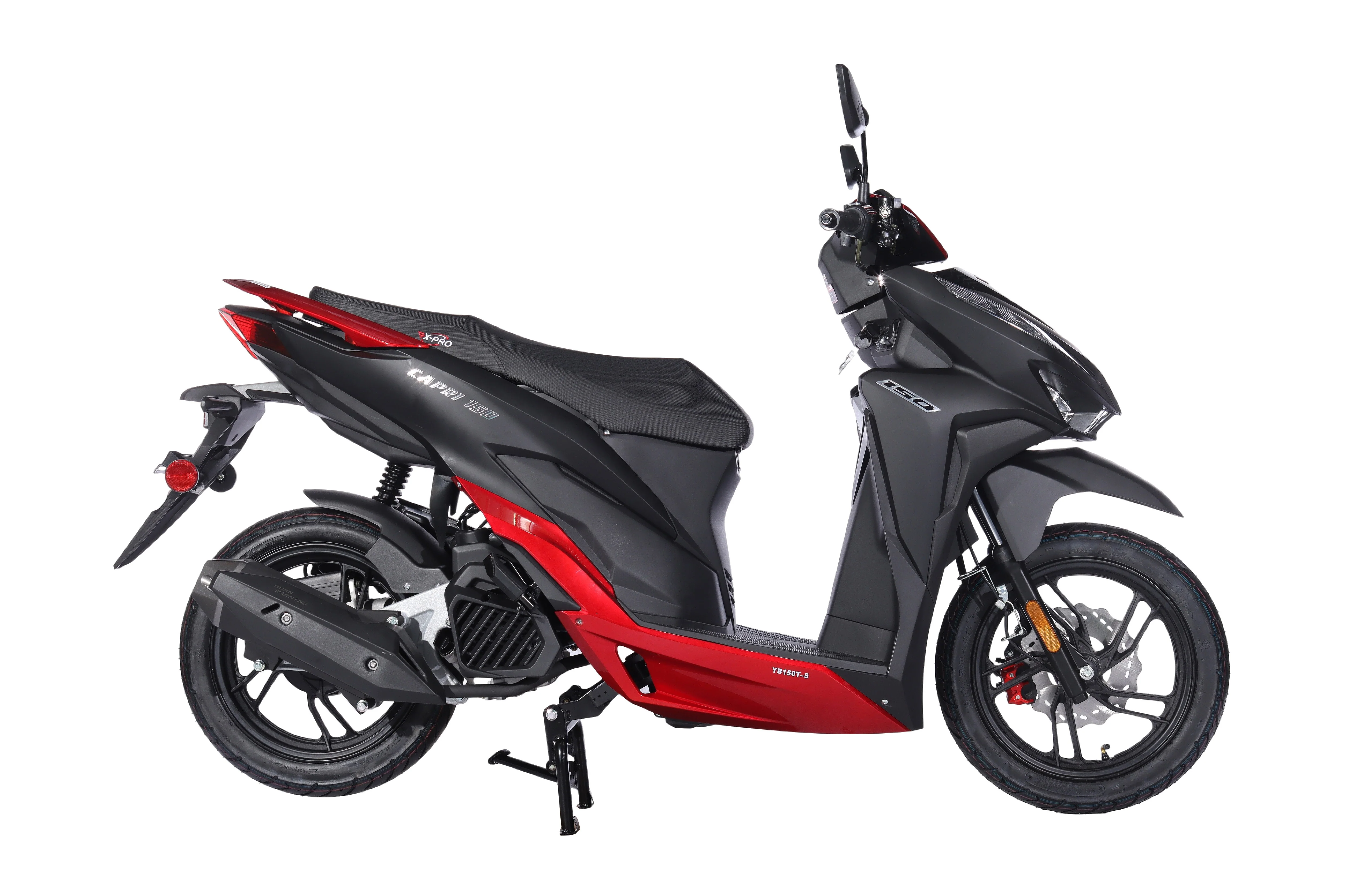 Free Shipping! X-PRO Capri 150cc Moped Scooter with 14in Aluminum Wheels, Electric/Kick Start! Large LED Lights! - Image 4