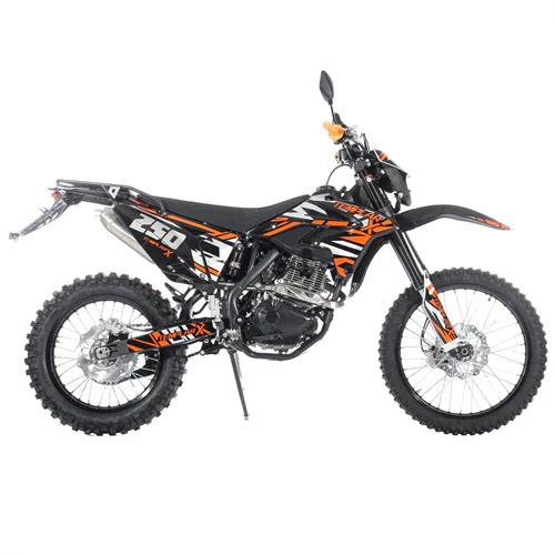 Free Shipping! TEMPLAR X 250cc Dirt Bike with All Lights and 6-Speed Manual Transmission, Electric Start! Big 21in/18in Wheels! Zongshen Brand Engine! - Image 11