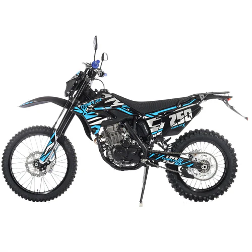 Free Shipping! TEMPLAR X 250cc Dirt Bike with All Lights and 6-Speed Manual Transmission, Electric Start! Big 21in/18in Wheels! Zongshen Brand Engine! - Image 6