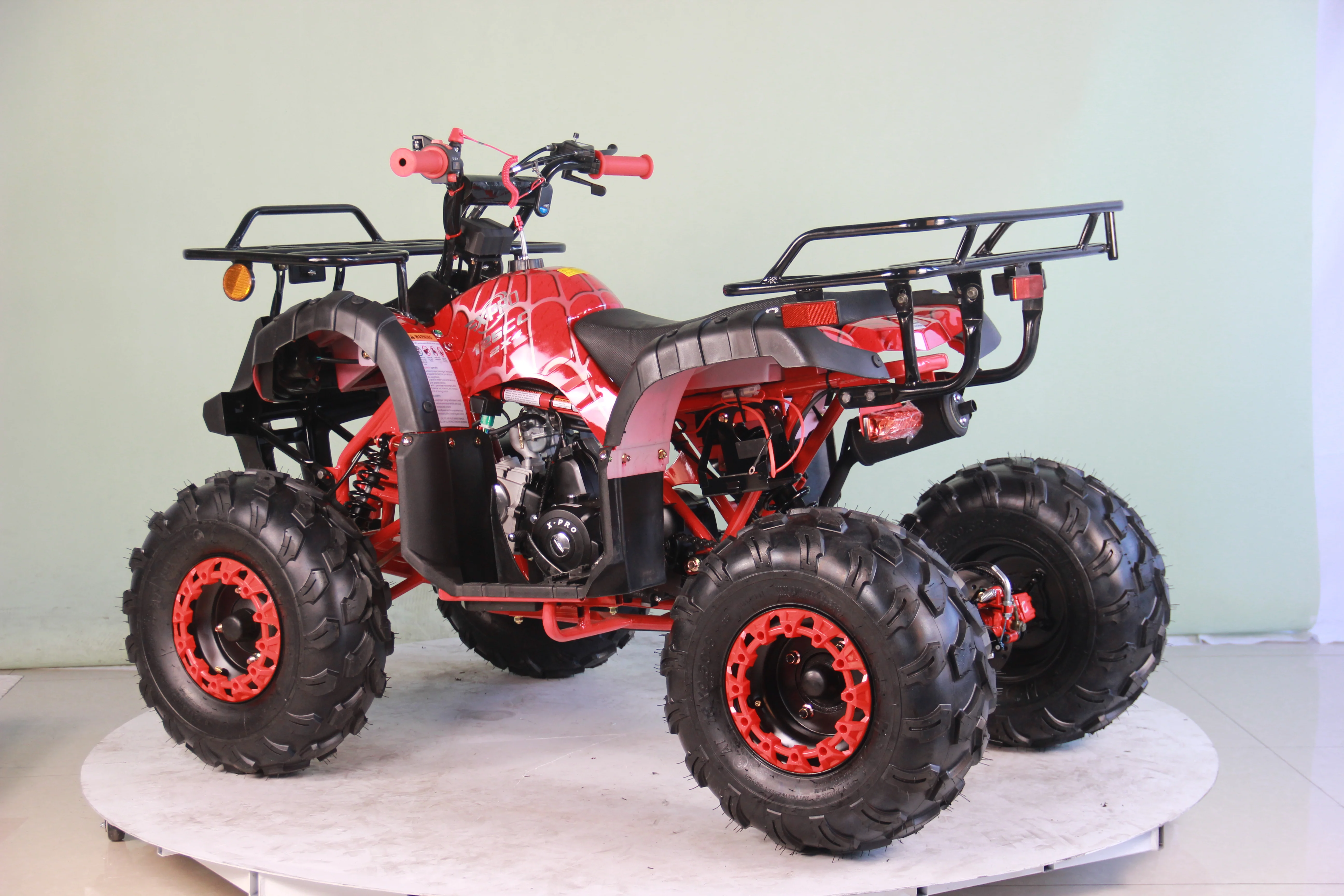 Free shipping! X-PRO Hawk 125cc ATV with Automatic Transmission w/Reverse,  LED Headlights, Remote Control! Big 19in/18inTires! - Image 17