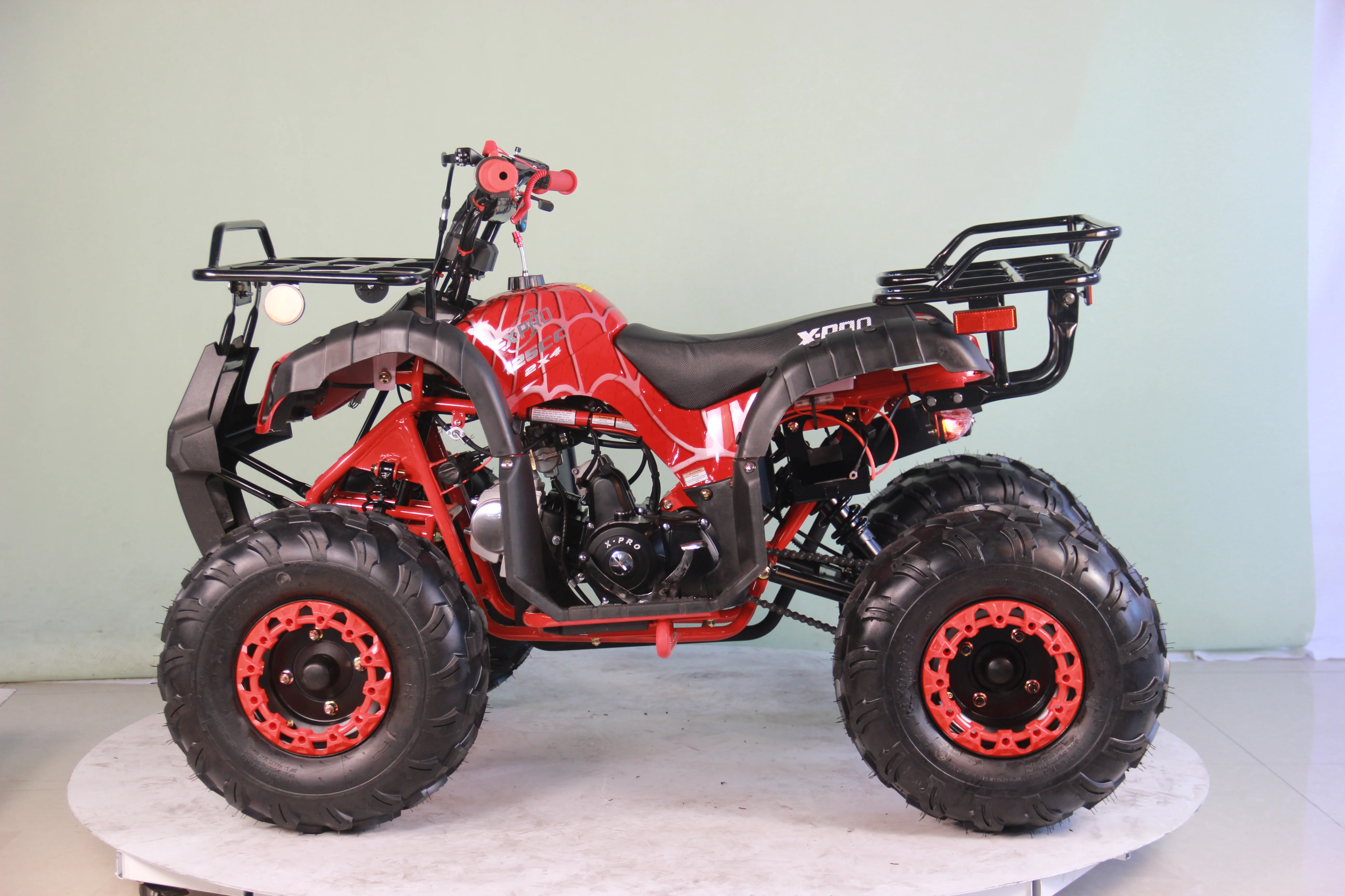 Free shipping! X-PRO Hawk 125cc ATV with Automatic Transmission w/Reverse,  LED Headlights, Remote Control! Big 19in/18inTires! - Image 18