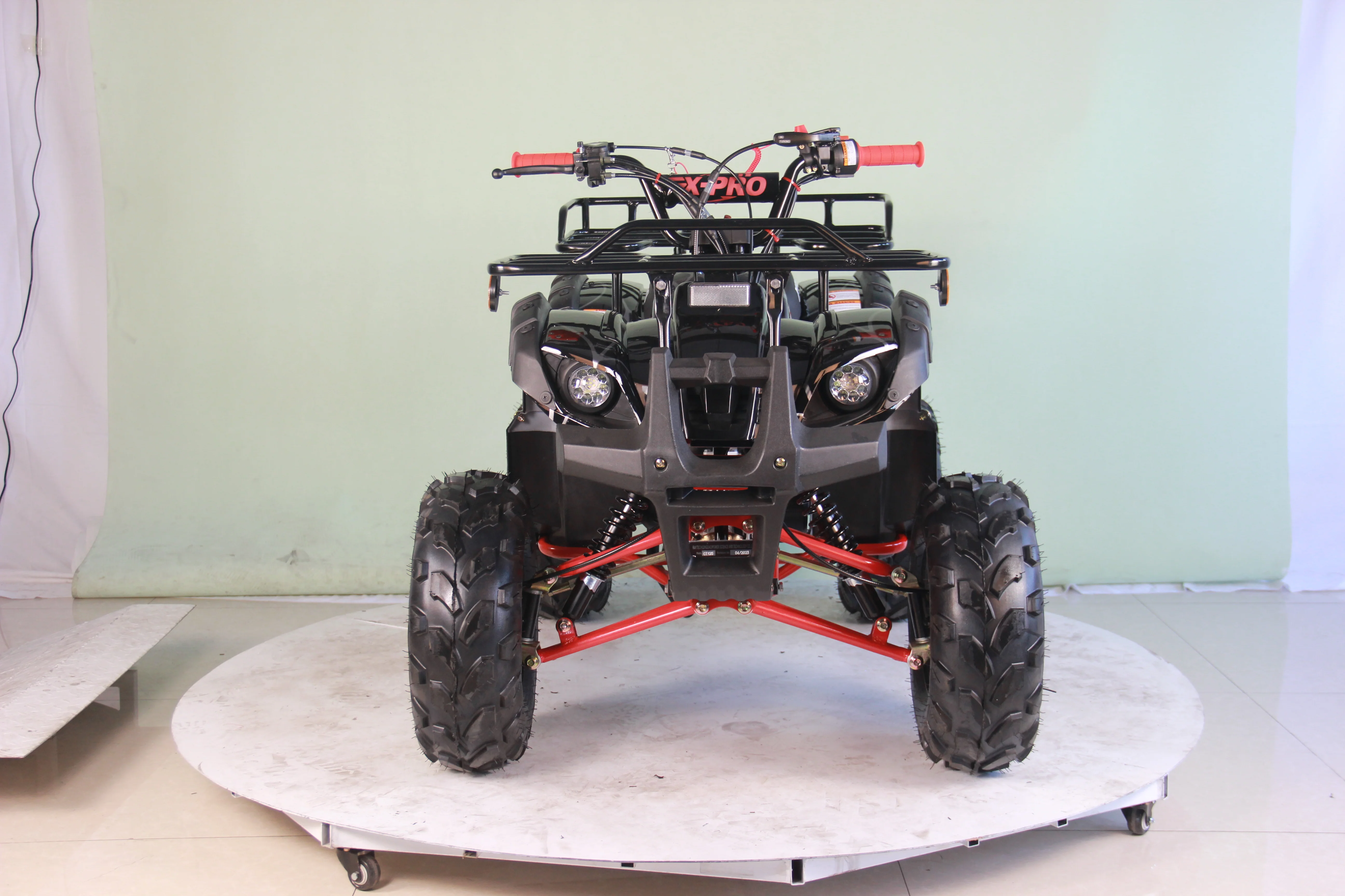 Free shipping! X-PRO Hawk 125cc ATV with Automatic Transmission w/Reverse,  LED Headlights, Remote Control! Big 19in/18inTires! - Image 4