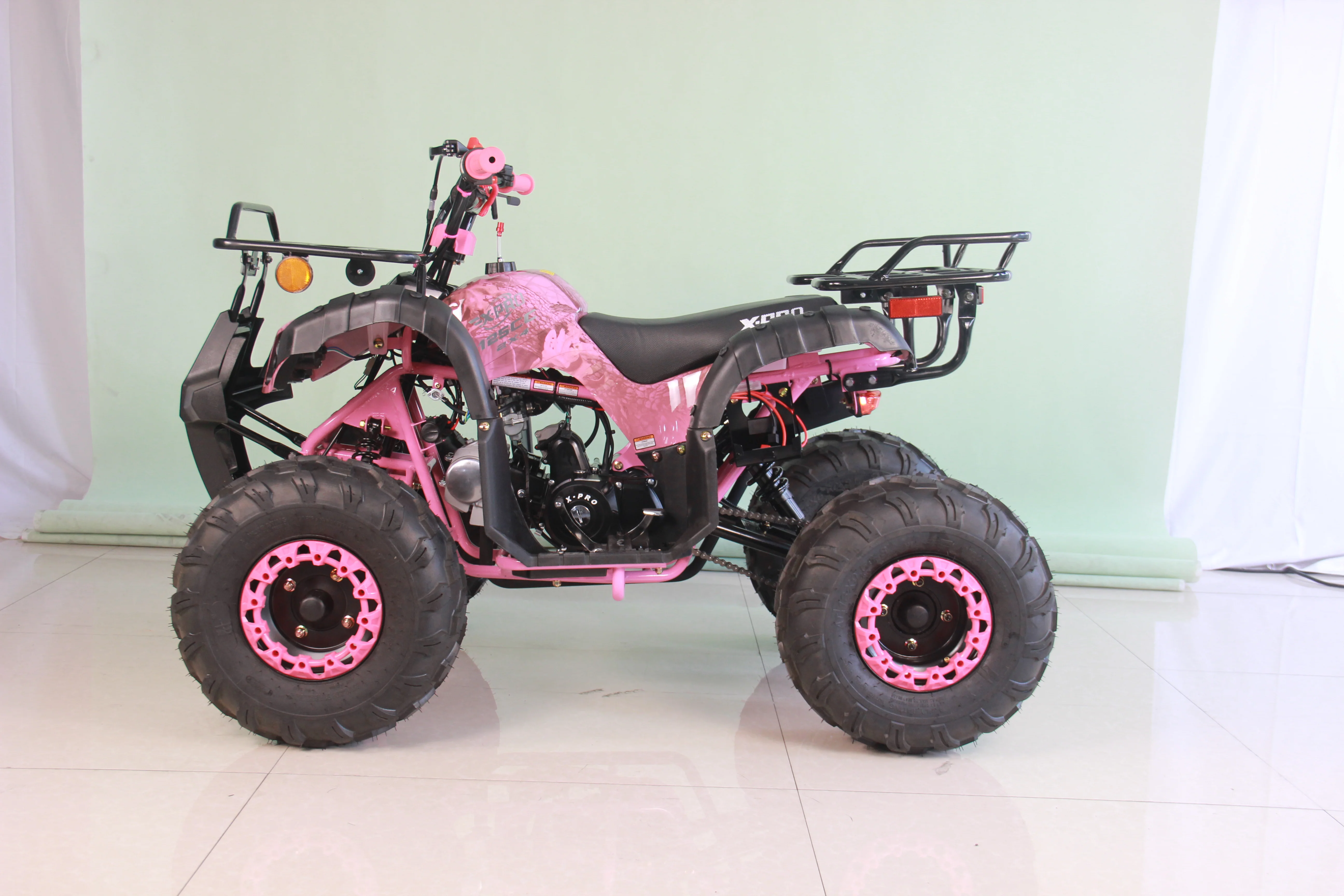 Free shipping! X-PRO Hawk 125cc ATV with Automatic Transmission w/Reverse,  LED Headlights, Remote Control! Big 19in/18inTires! - Image 42
