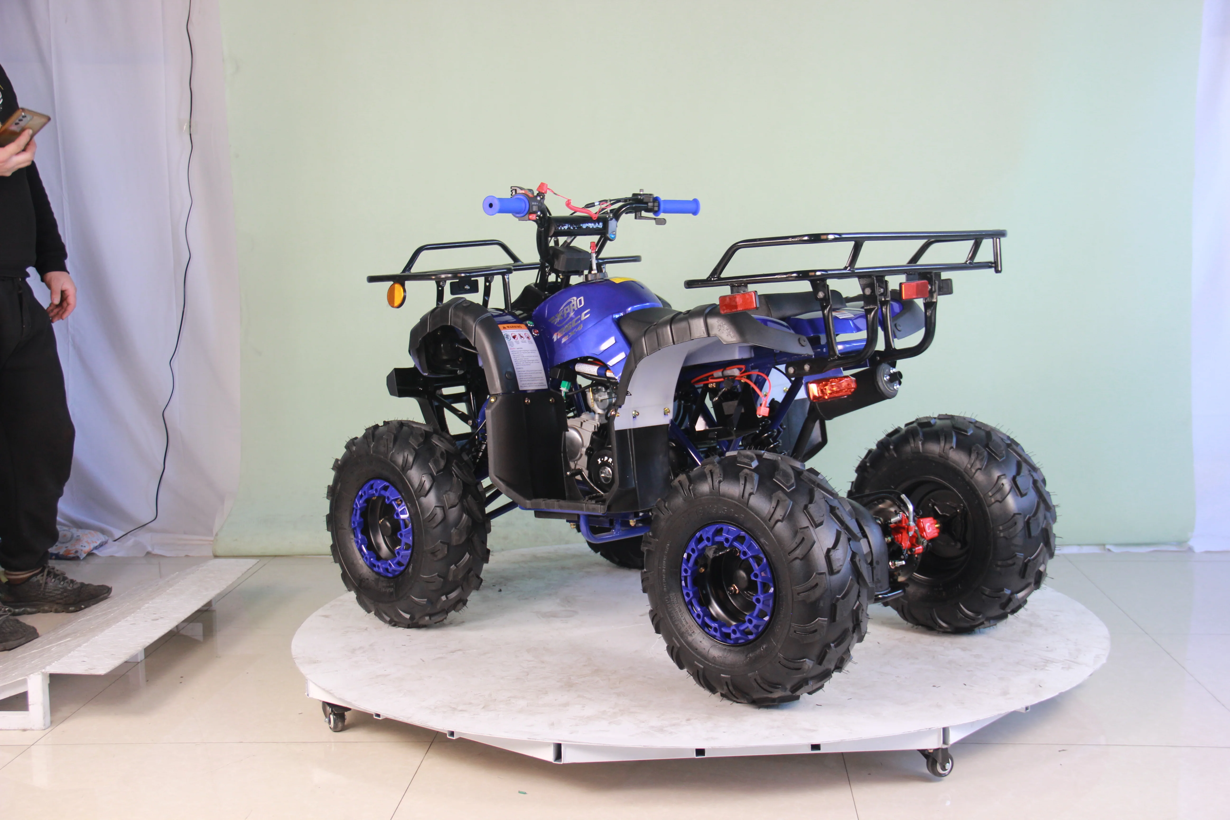 Free shipping! X-PRO Hawk 125cc ATV with Automatic Transmission w/Reverse,  LED Headlights, Remote Control! Big 19in/18inTires! - Image 49