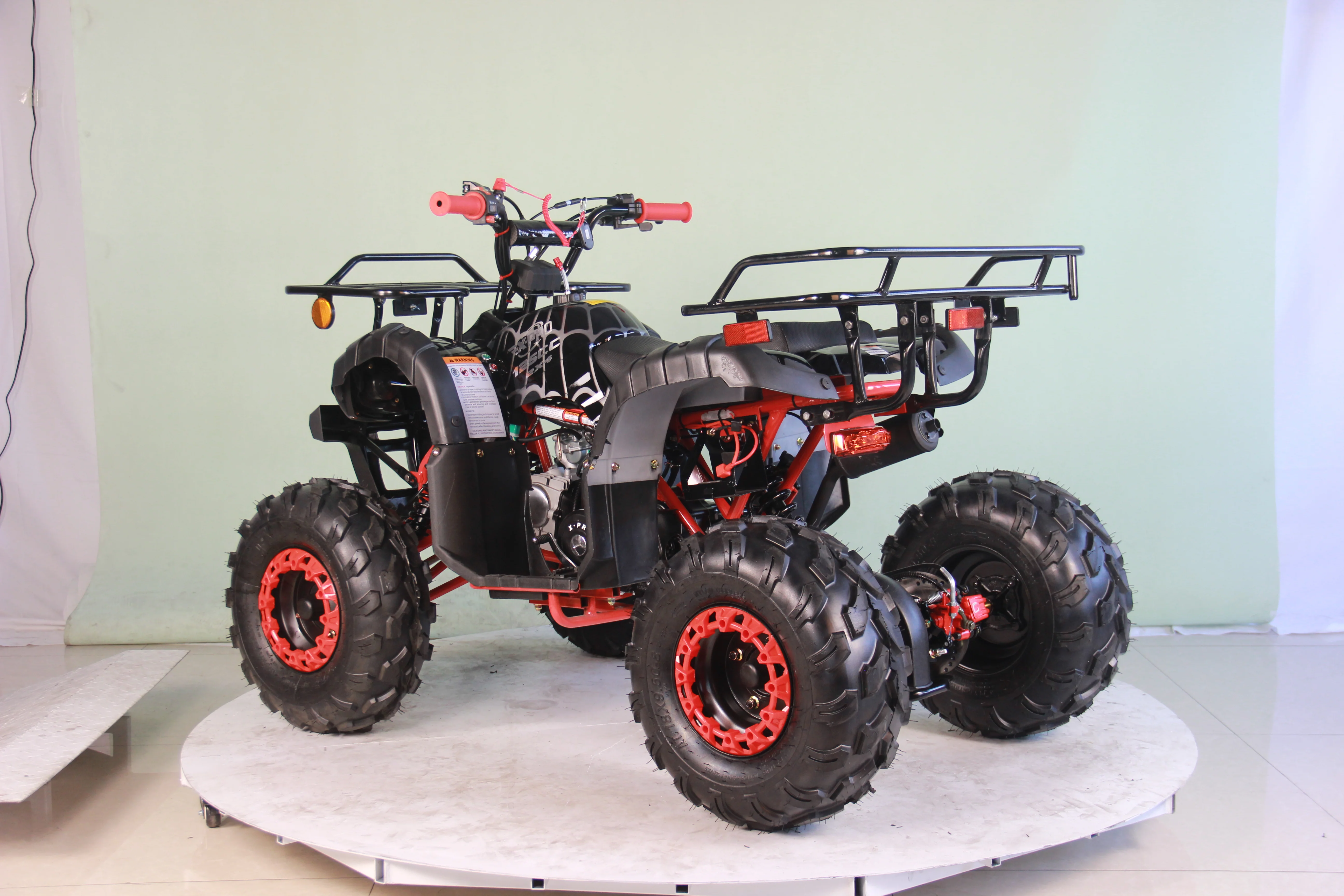 Free shipping! X-PRO Hawk 125cc ATV with Automatic Transmission w/Reverse,  LED Headlights, Remote Control! Big 19in/18inTires! - Image 9