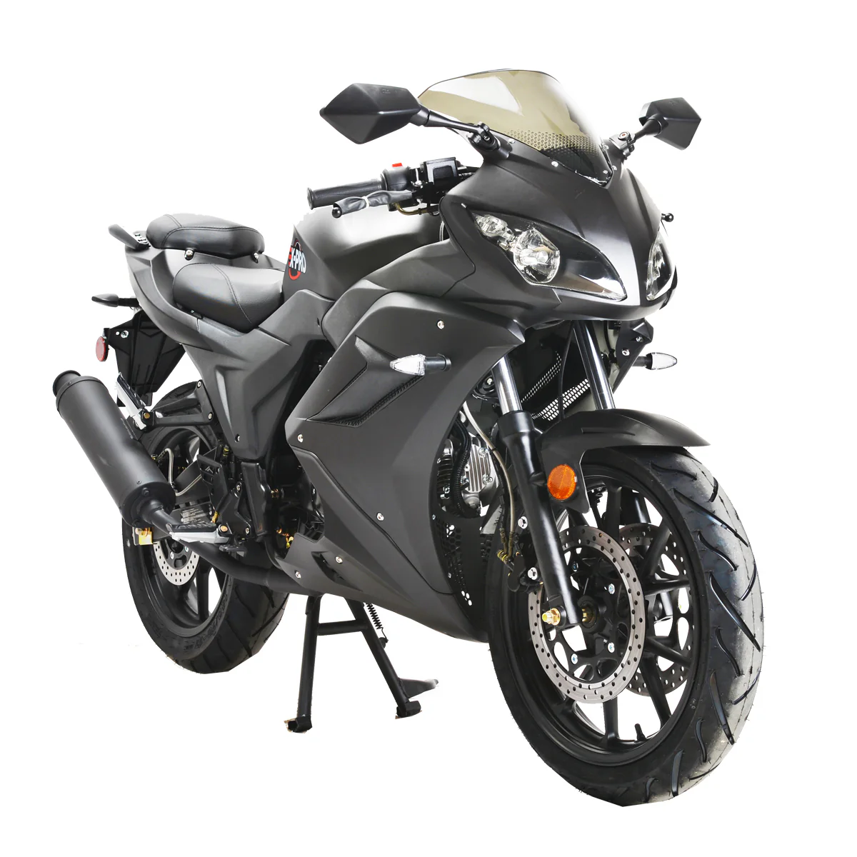 Free Shipping! X-PRO 125cc Ninja Motorcycle with Manual Transmission, Electric Start! 17in Wheels! Assembled In Crate! - Image 3