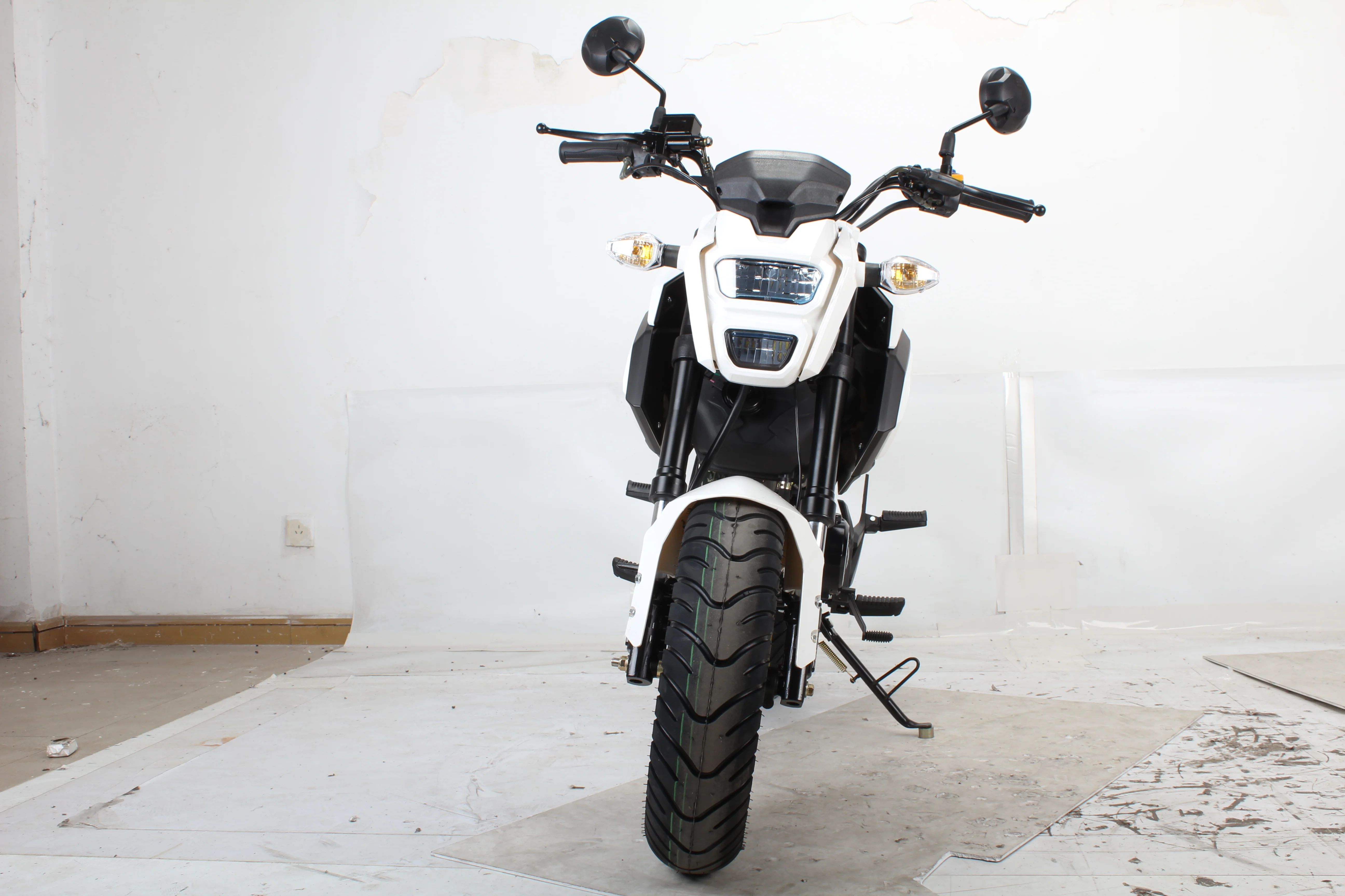Free shipping! X-PRO 125cc Vader Motorcycle with Manual Transmission, Electric Start! Dual Headlights! Big 12in Wheels! - Image 18